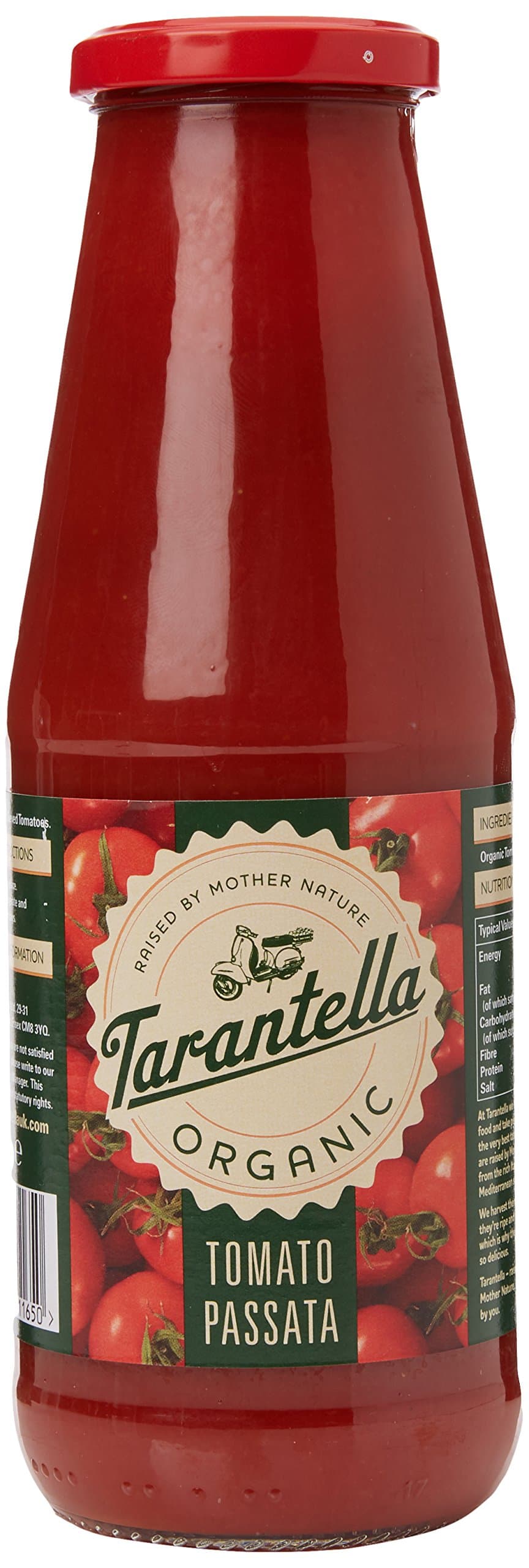 Tarantella Organic Tomato Passata, 690g