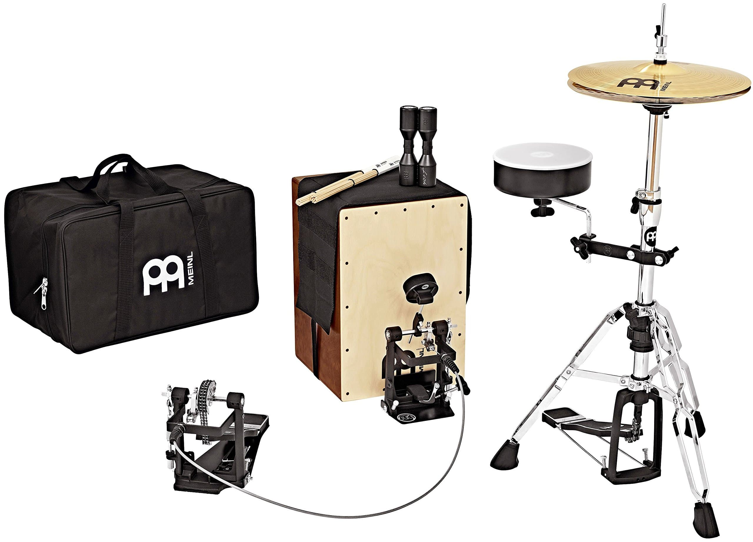 Meinl Percussion Meinl Cajon Box Drum Set Hybrid Percussion Kit, inch (CAJ-Drumset)