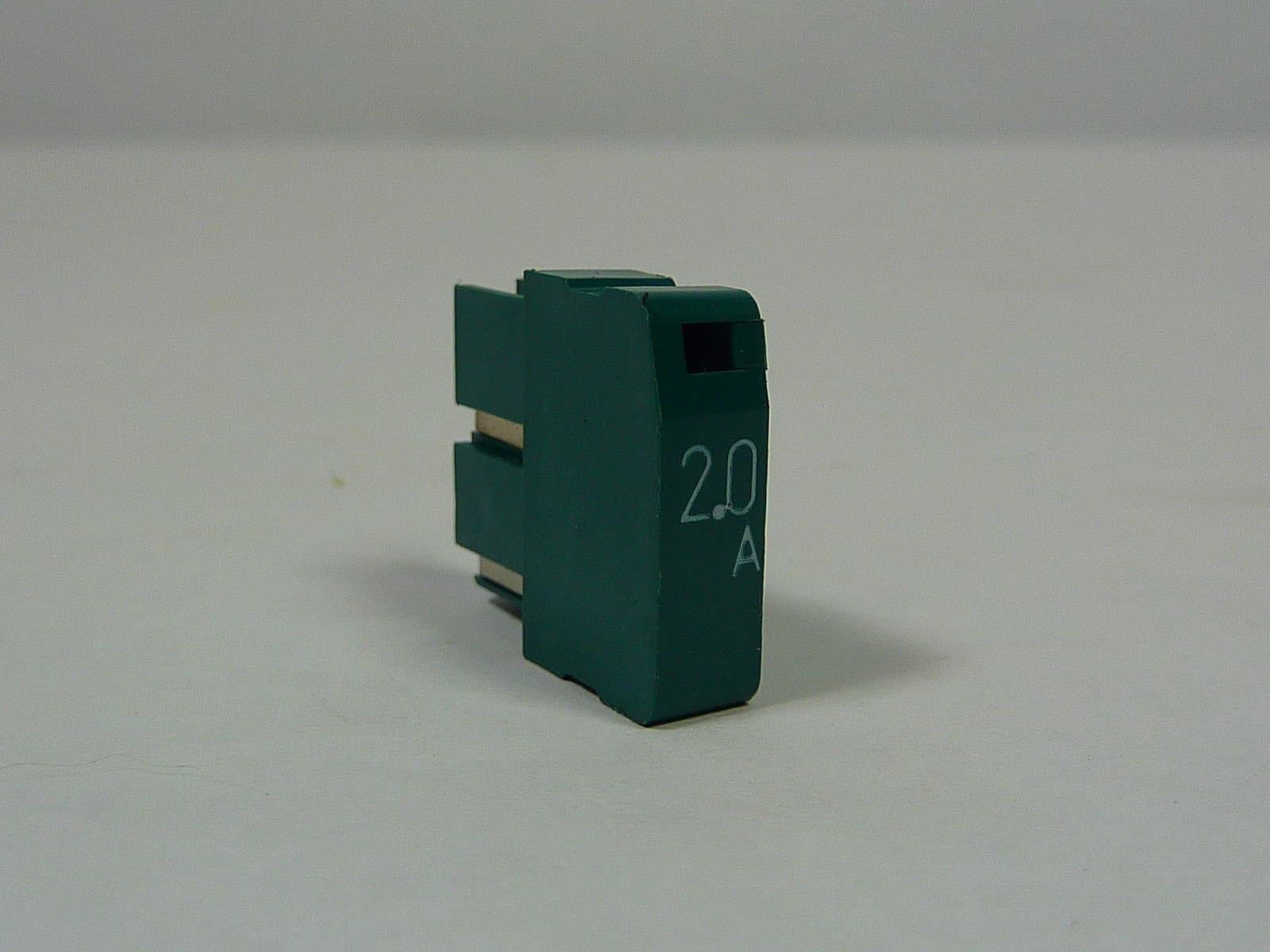 DAITO MP-20 Plug-in Style, Fuse, Dark Green, Alarm Class, Fast Acting, 125V, ROHS Compliant, 2AMP