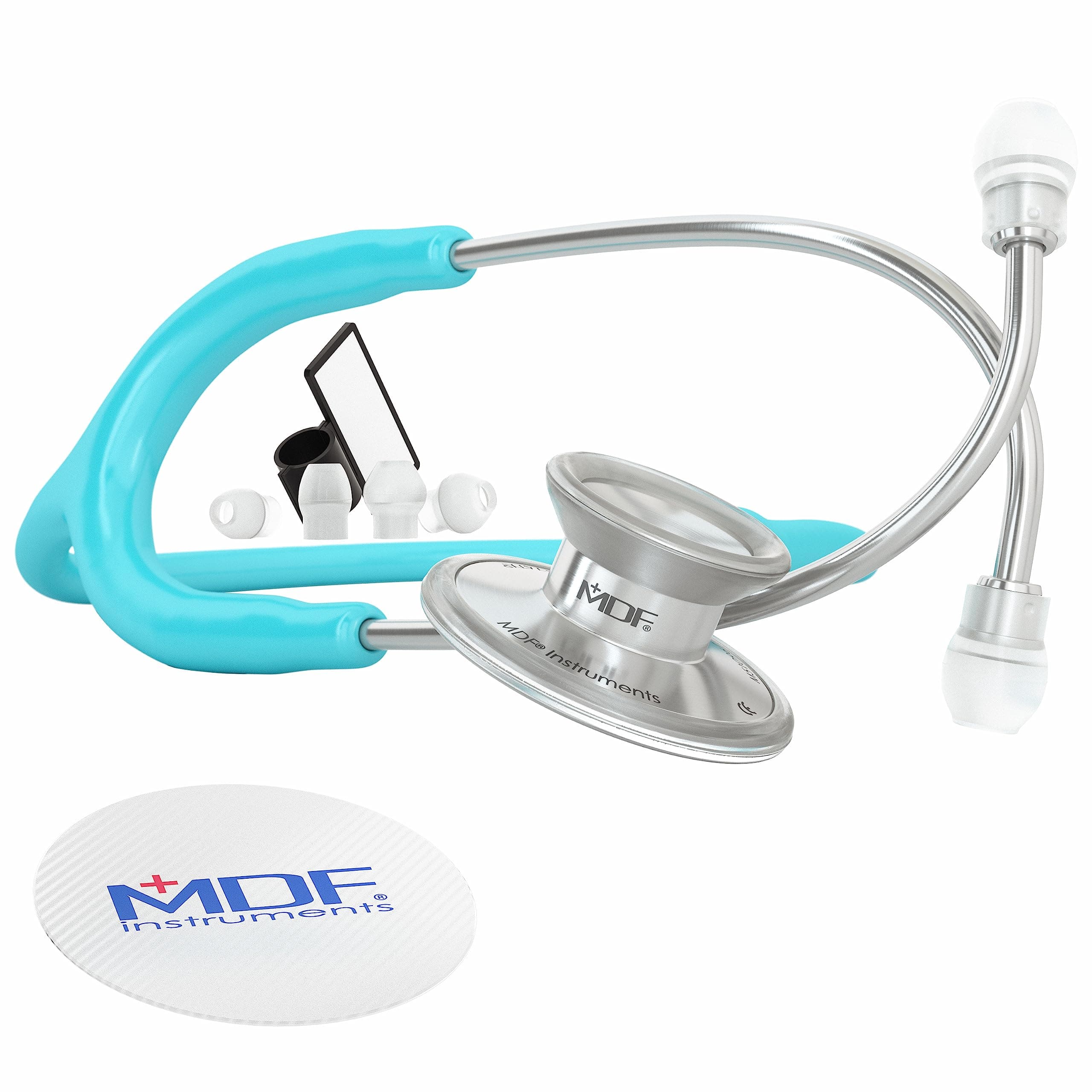 MDF747XP-03 Acoustica Deluxe Lightweight Dual Head Stethoscope (Pastel Blue)
