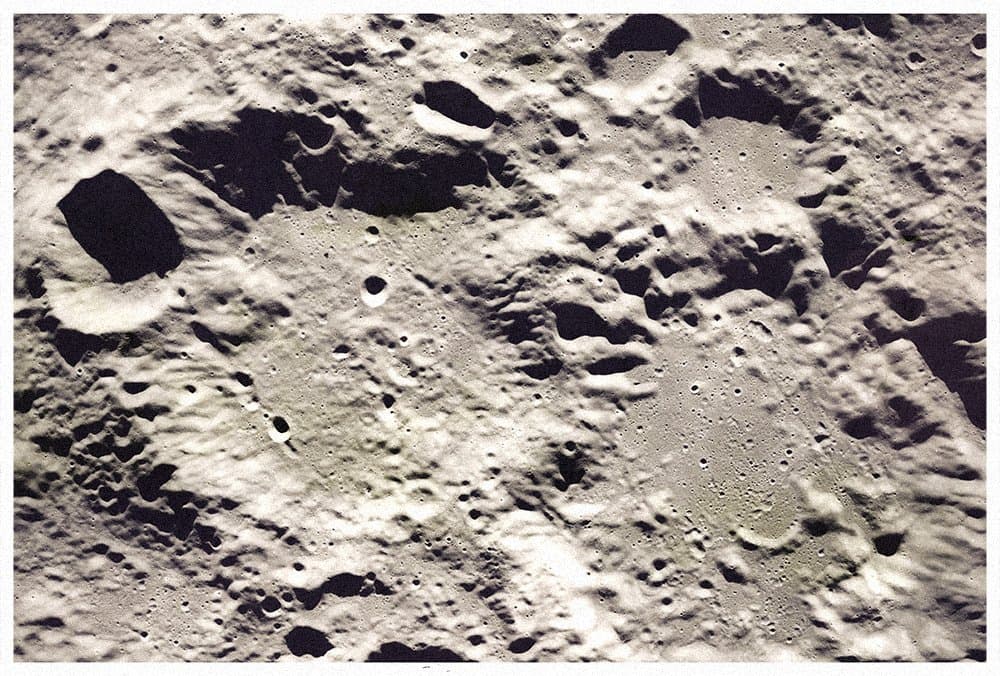 LUNAR SURFACE Floor Mat / Doormat (36in x 24in)