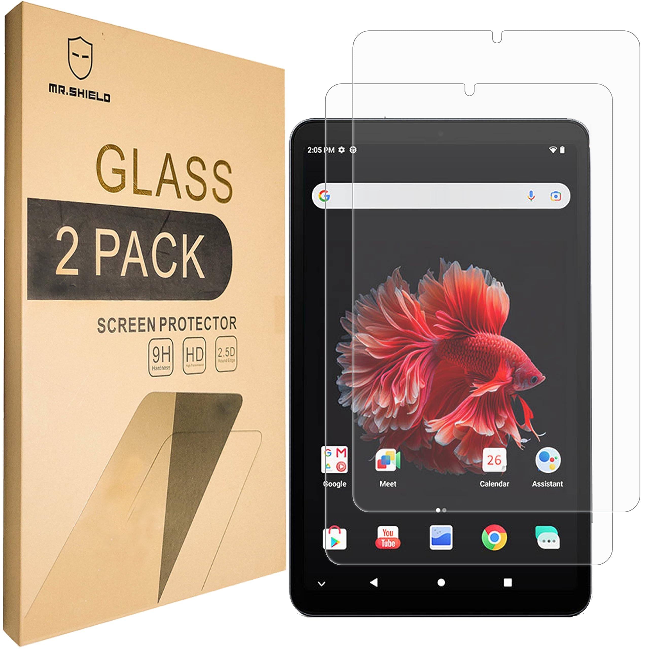 [2-PACK] Screen Protector For Alldocube iPlay 50 Mini/iPlay 50 Mini Pro [Tempered Glass] [Japan Glass with 9H Hardness] Screen Protector