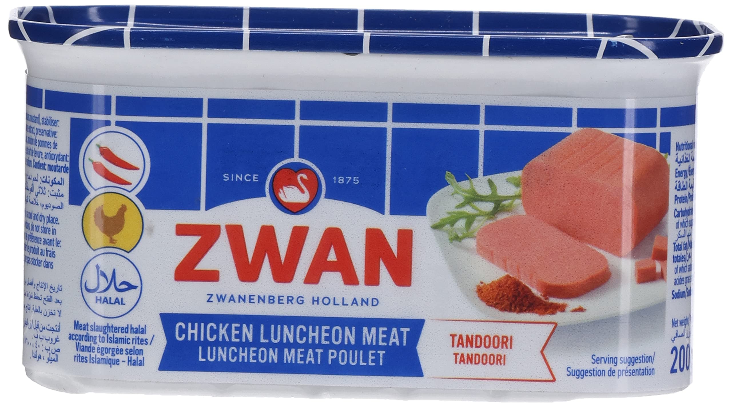 Zwan Chicken Tandoori Luncheon Meat 200g