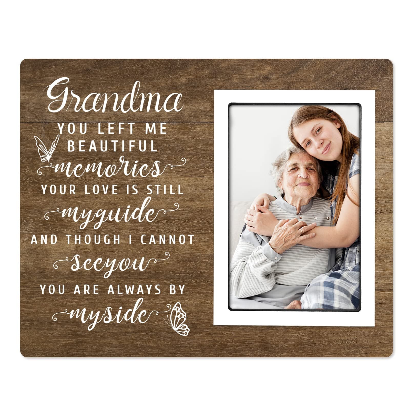 SteadStyle Memorial Picture Frames - Memorial Gift - Sympathy Gifts for Loss of Grandmother, Bereavement/Remembrance/Condolence Gift, Memorial Gifts Fits 4x6 In Photo