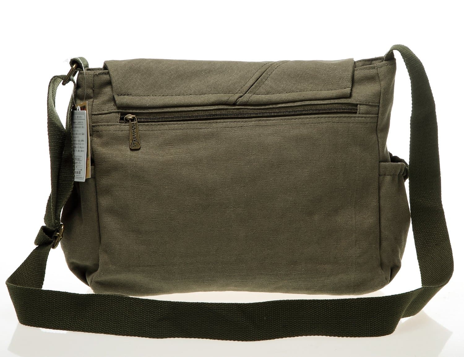 STUDIO GHIBLI My Neighbor Totoro Canvas Messenger Bag Aslant Bag with Leather Buckle