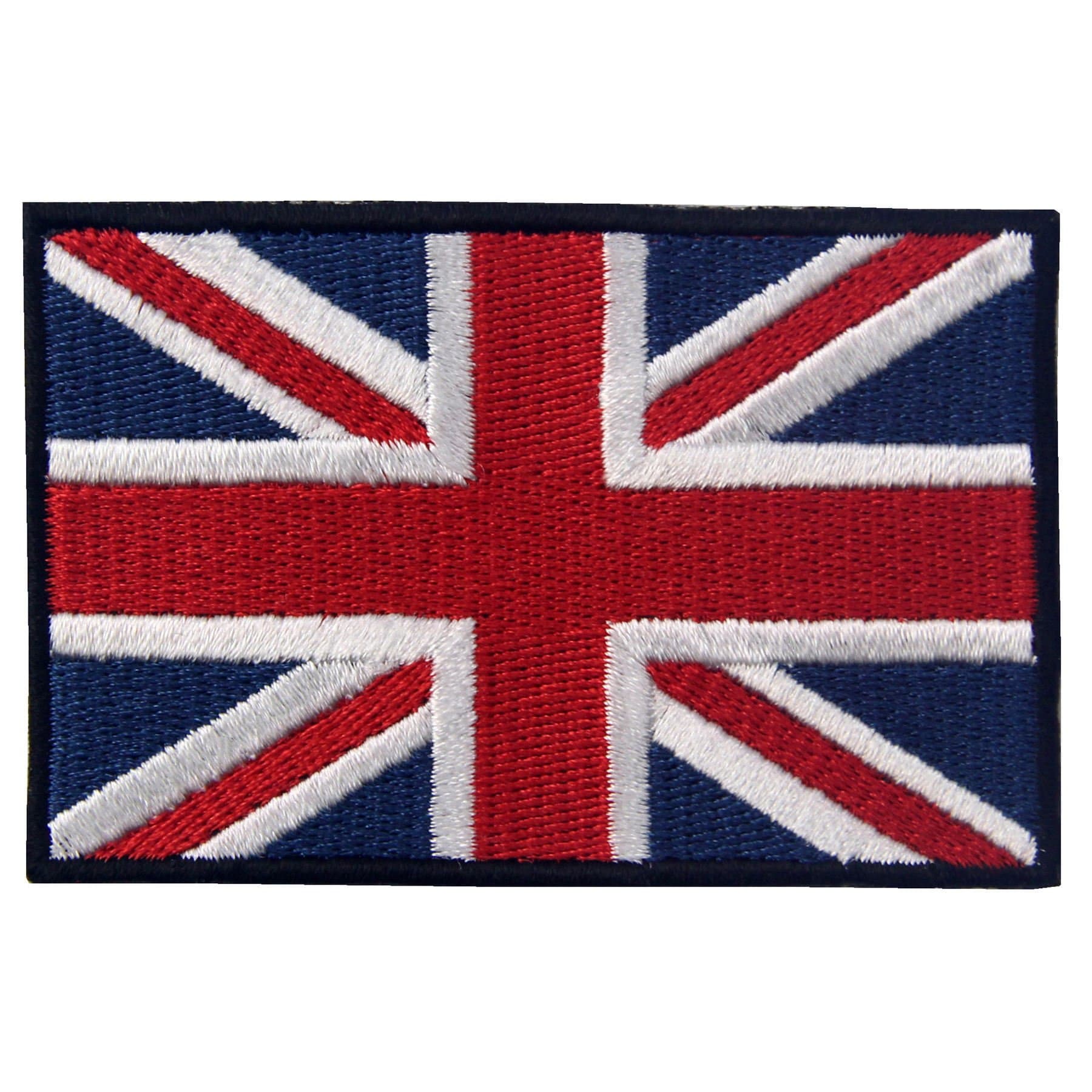 British Union Jack Embroidered Patch England Flag UK Great Britain Iron On Sew On Emblem