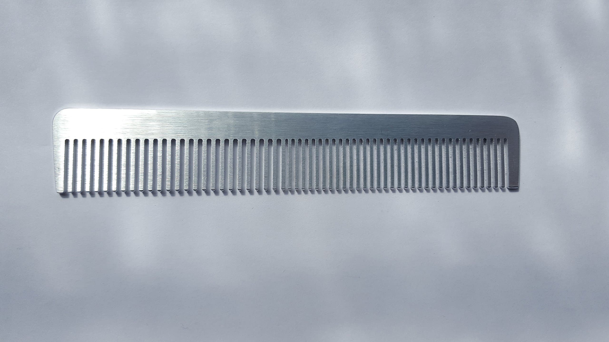 6" Aluminium Metal Hair Pocket Comb