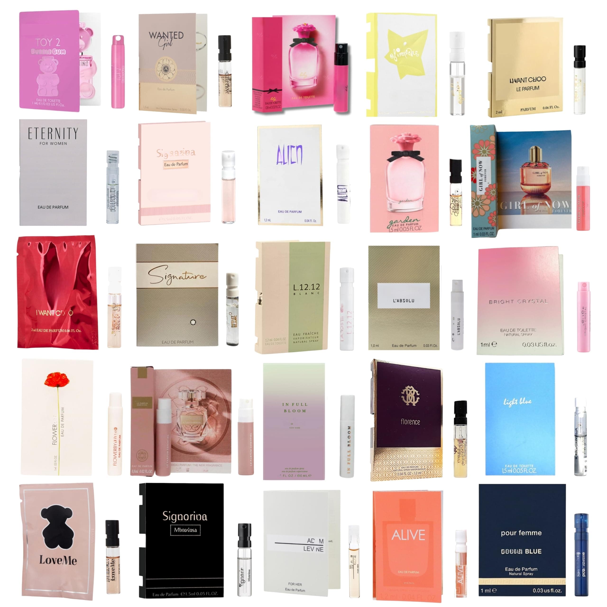 Perfume Samples for Women – 12 Designer Fragrance Brands