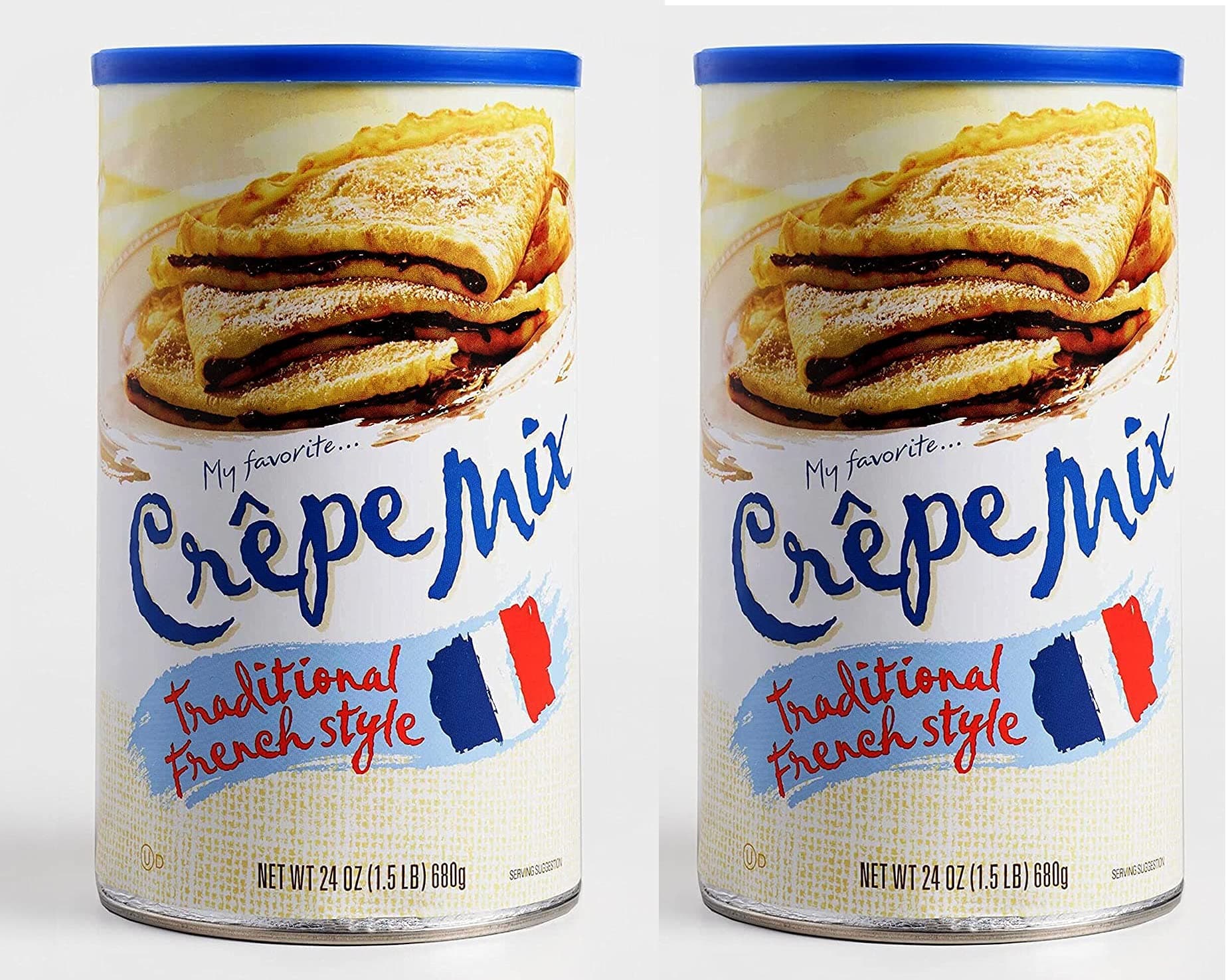 My Favorite Crepe Mix 24 Ounce 24 oz each (1 Item Per Order, not per case) (2-Pack)