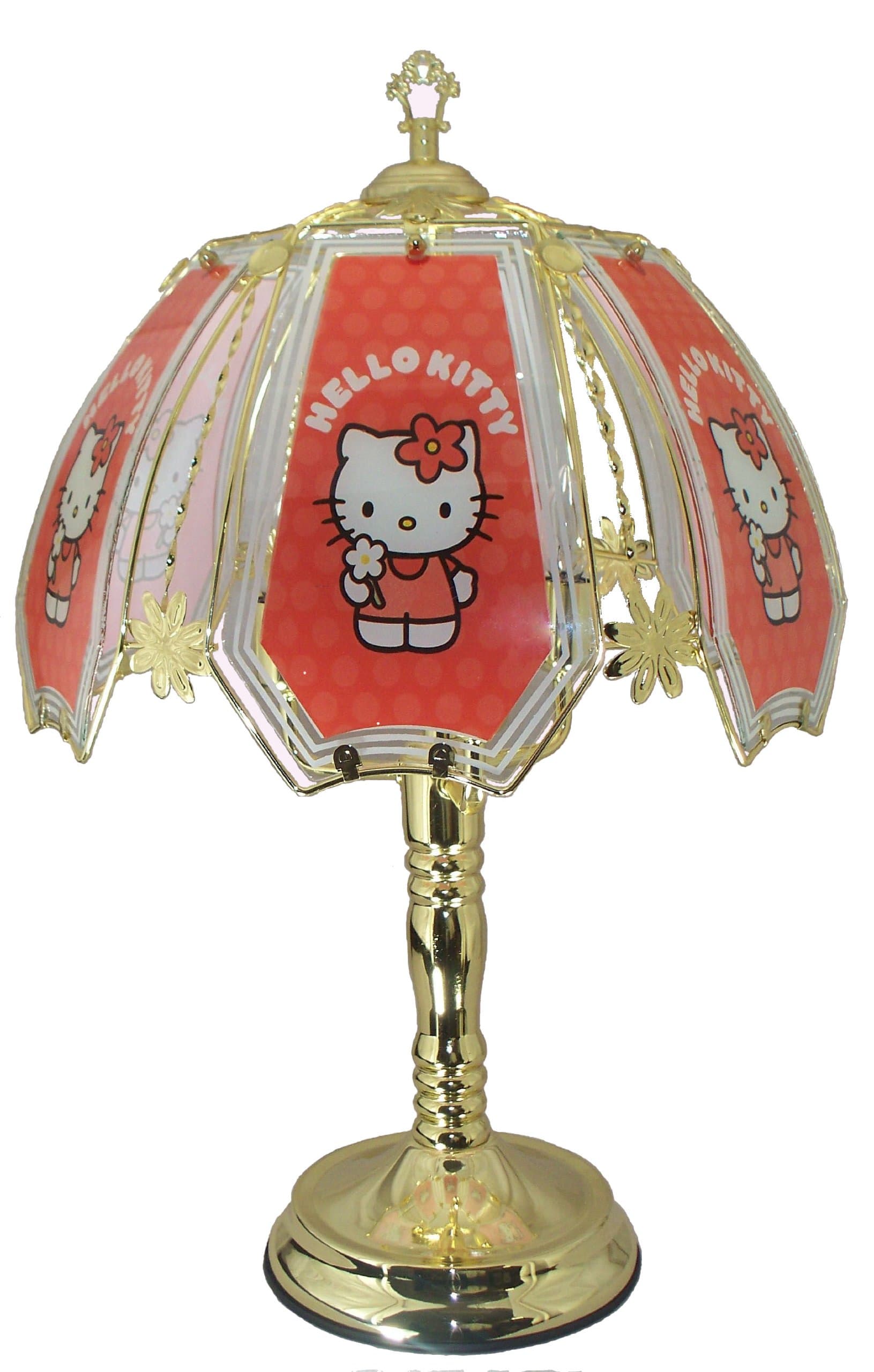 Hello Kitty Brass Touch Lamp