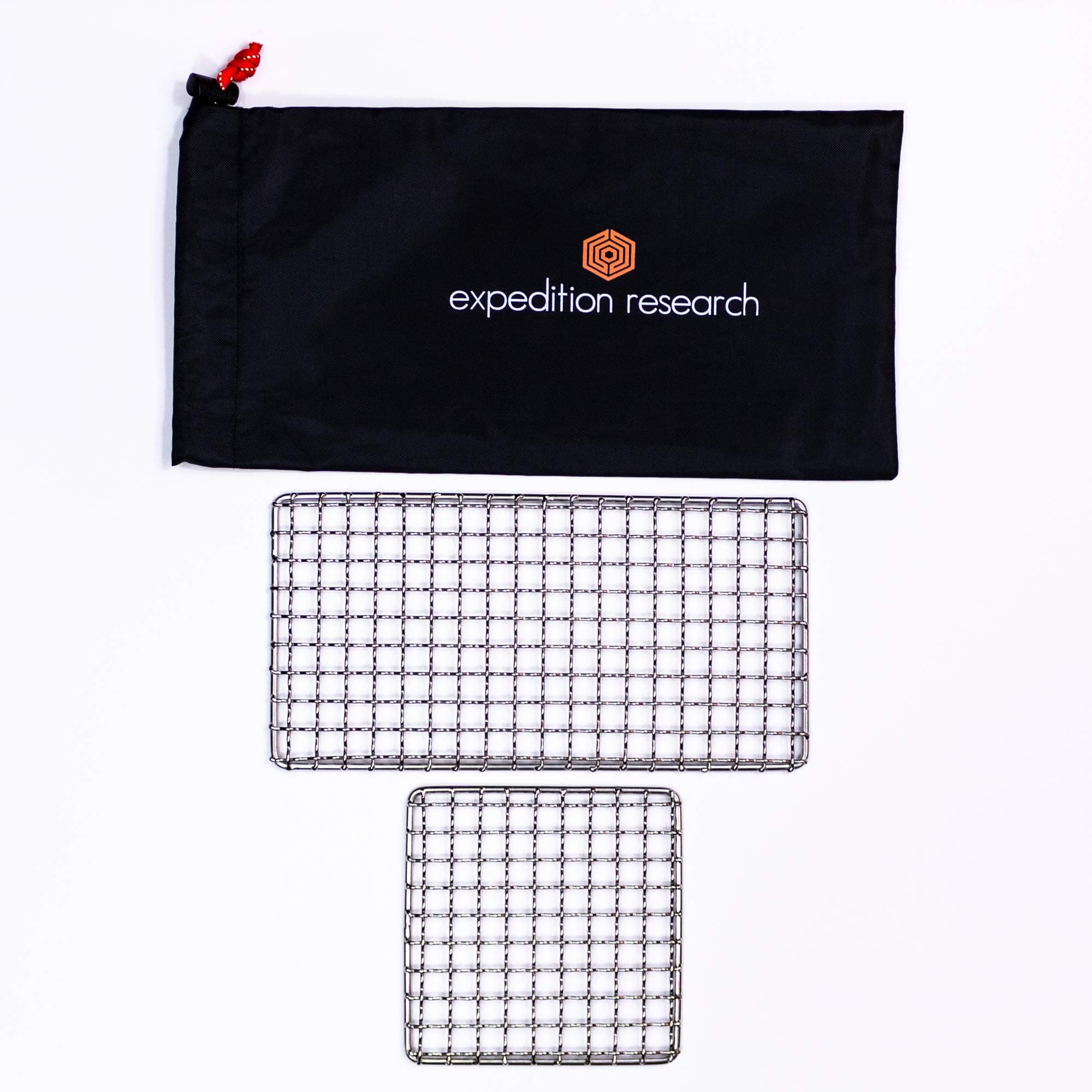 Combo 2-Pack - The Bushcraft Grill - Welded Stainless Steel High Strength Mesh (Campfire Rated)