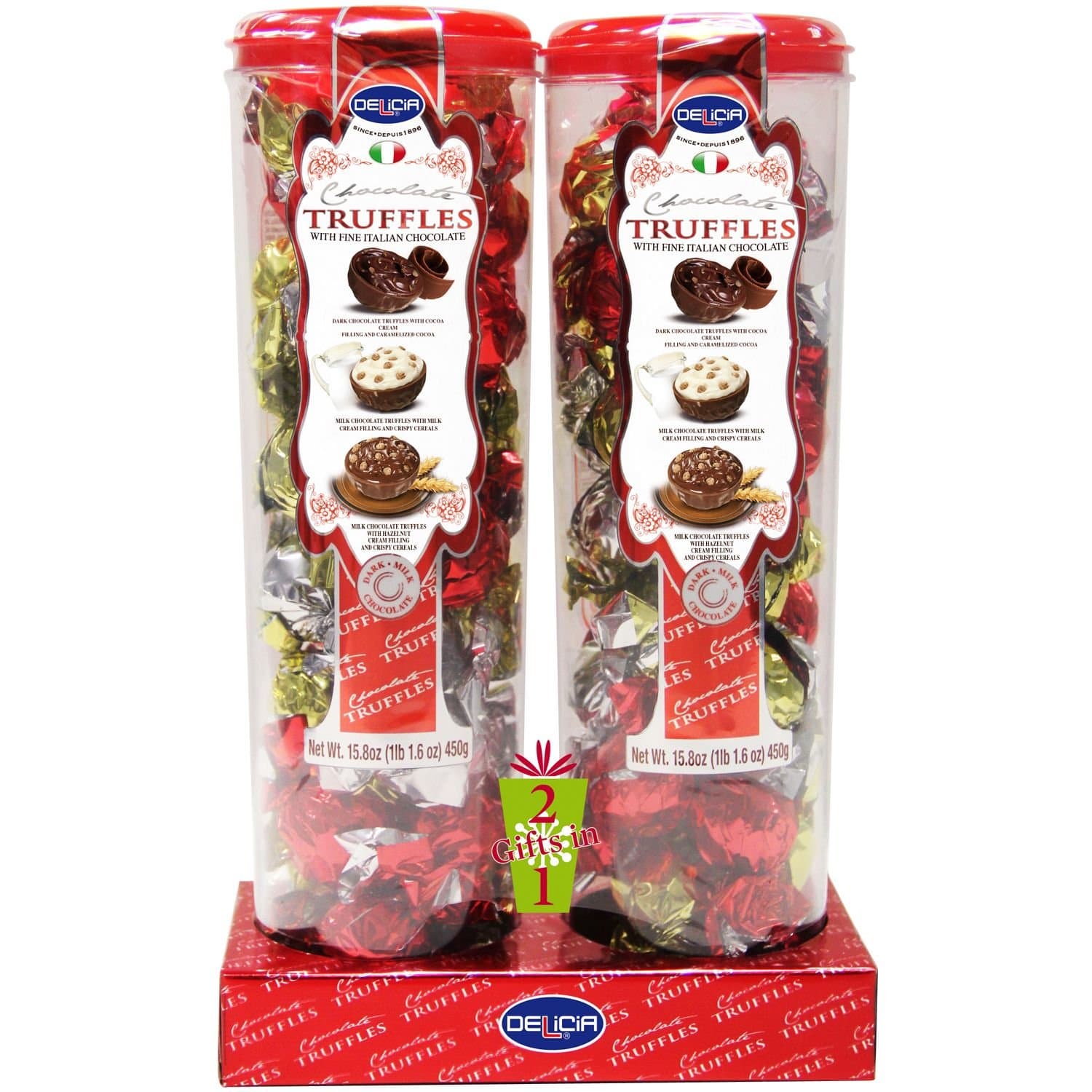 Delicia Chocolate Truffles - 15.8 oz. - 2 pk. (pack of 2)