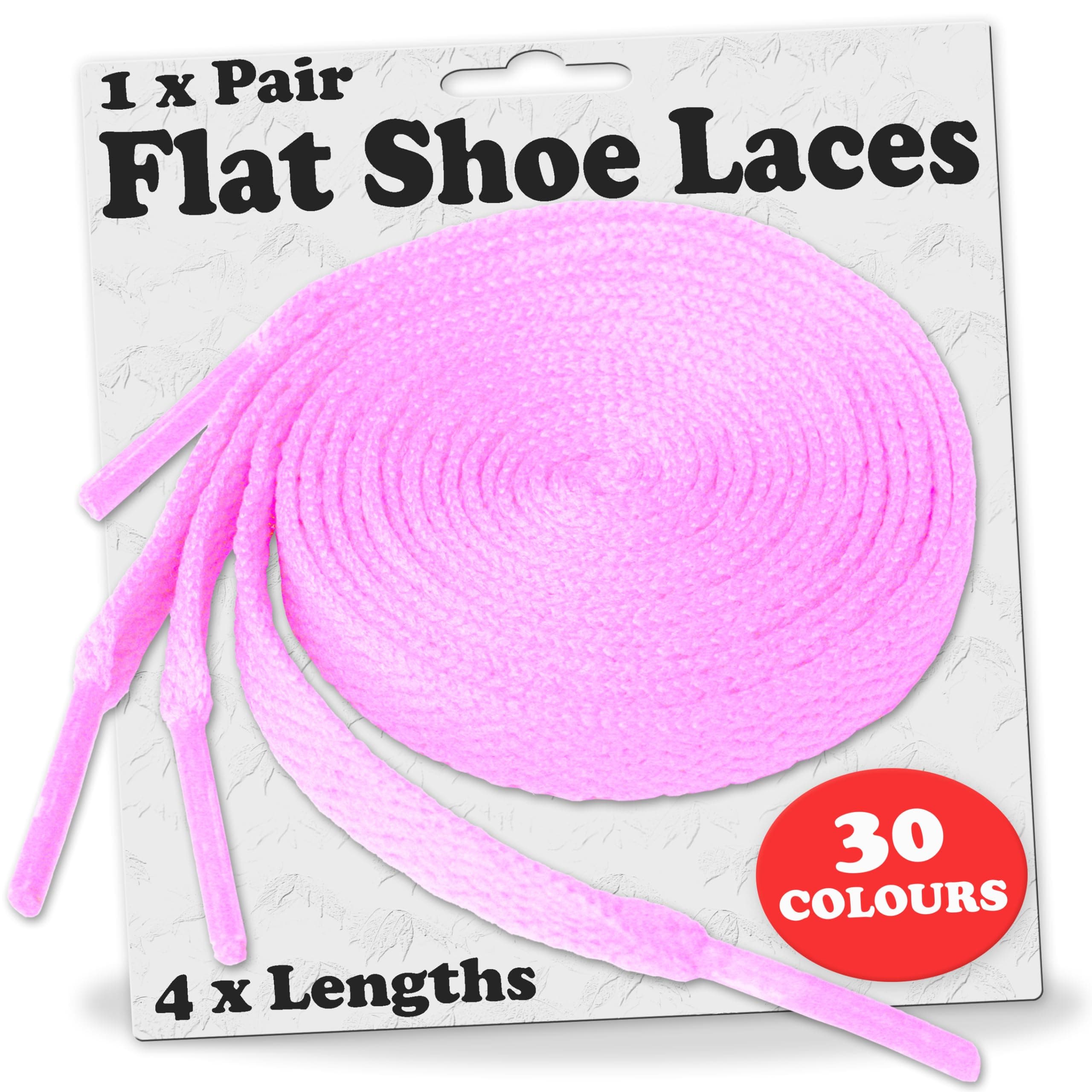 Flat Shoe Laces 8mm Wide for Trainers, Boots, Hi Tops, Football Boots, Shoelaces New Suitable for all brands including Nike Adidas Converse Puma Vans Reebok Adults or Kids