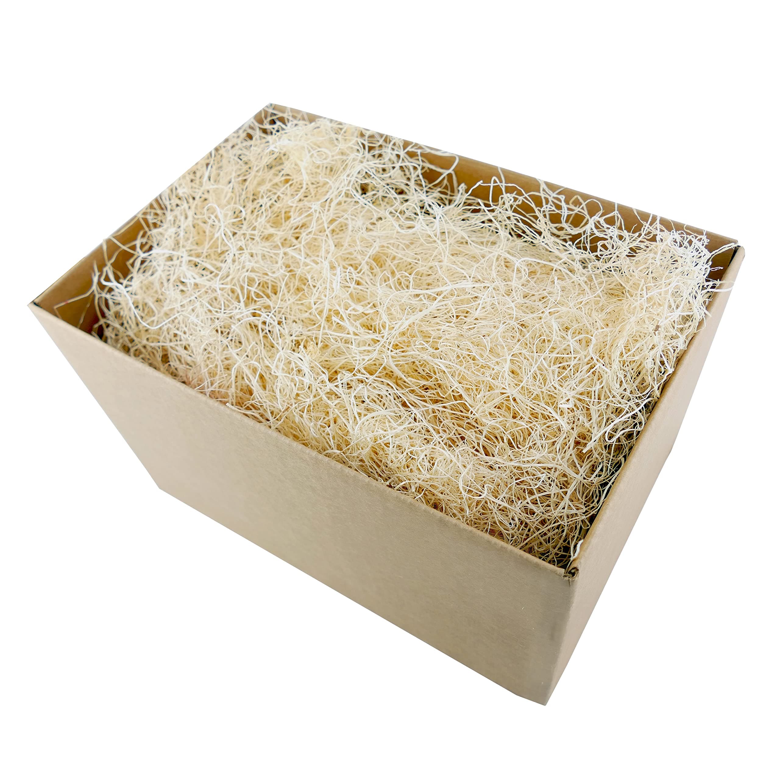 American Excelsior Wood Wool Packing Filler - 10 lb - All-Natural Aspen Wood Wool for Box and Gift Basket Packaging Material