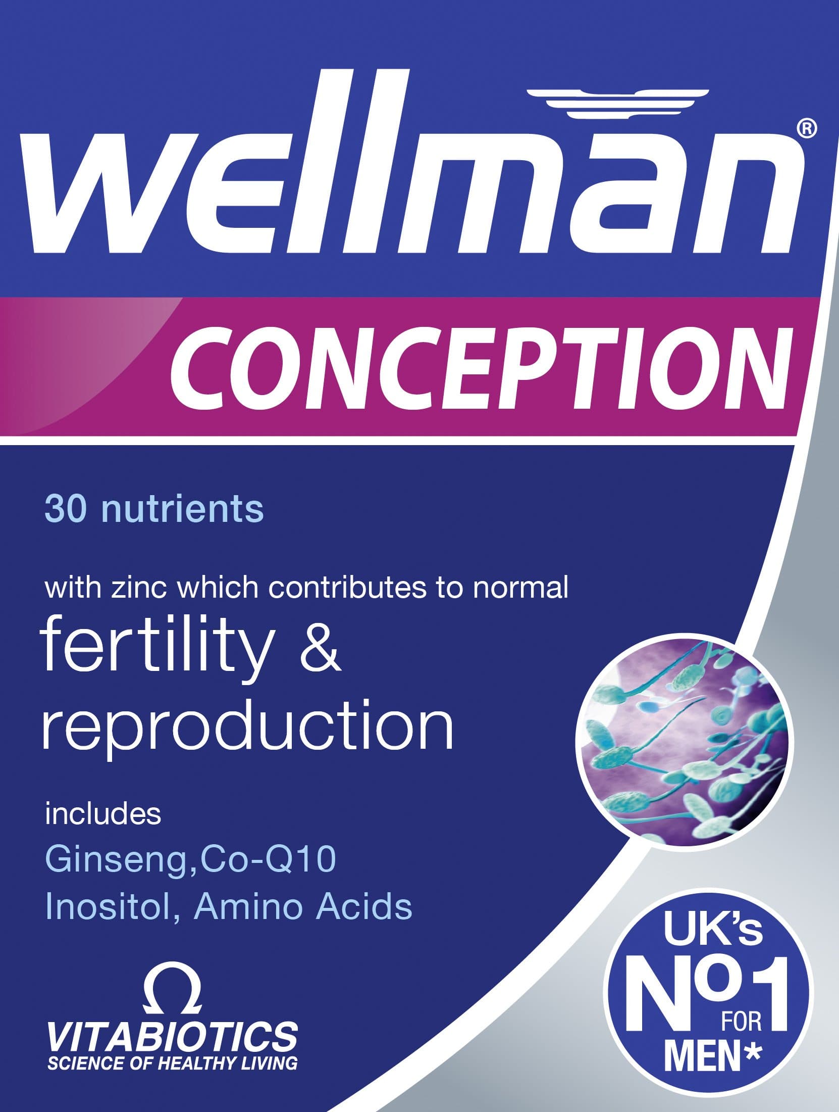 Vitabiotics Conception, 30 Tablets