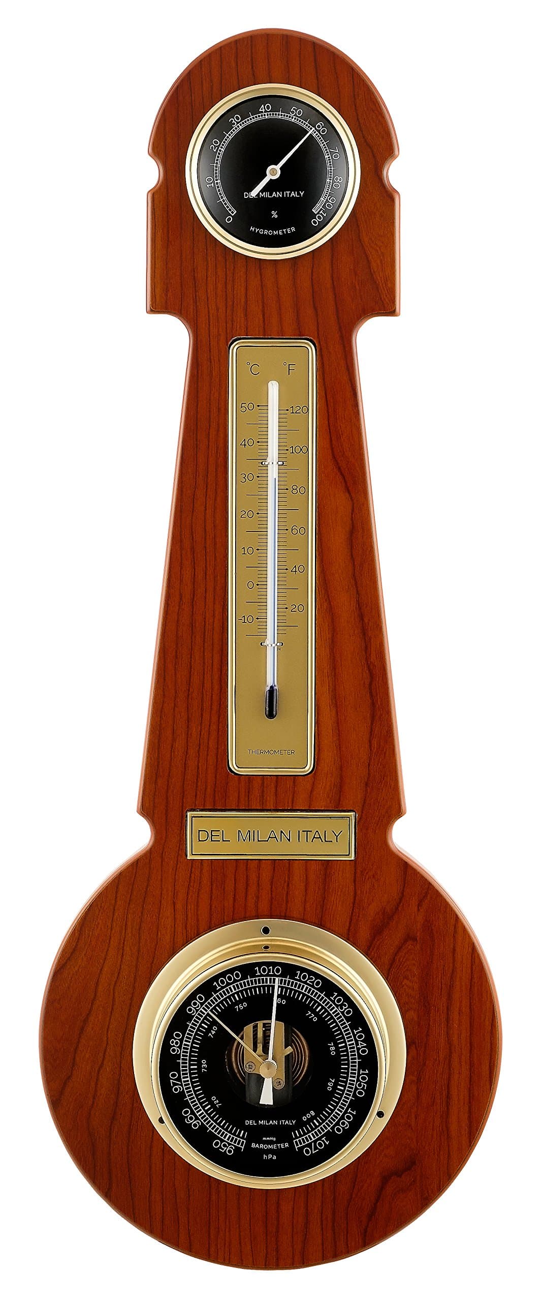Weather Station, Teak Finish