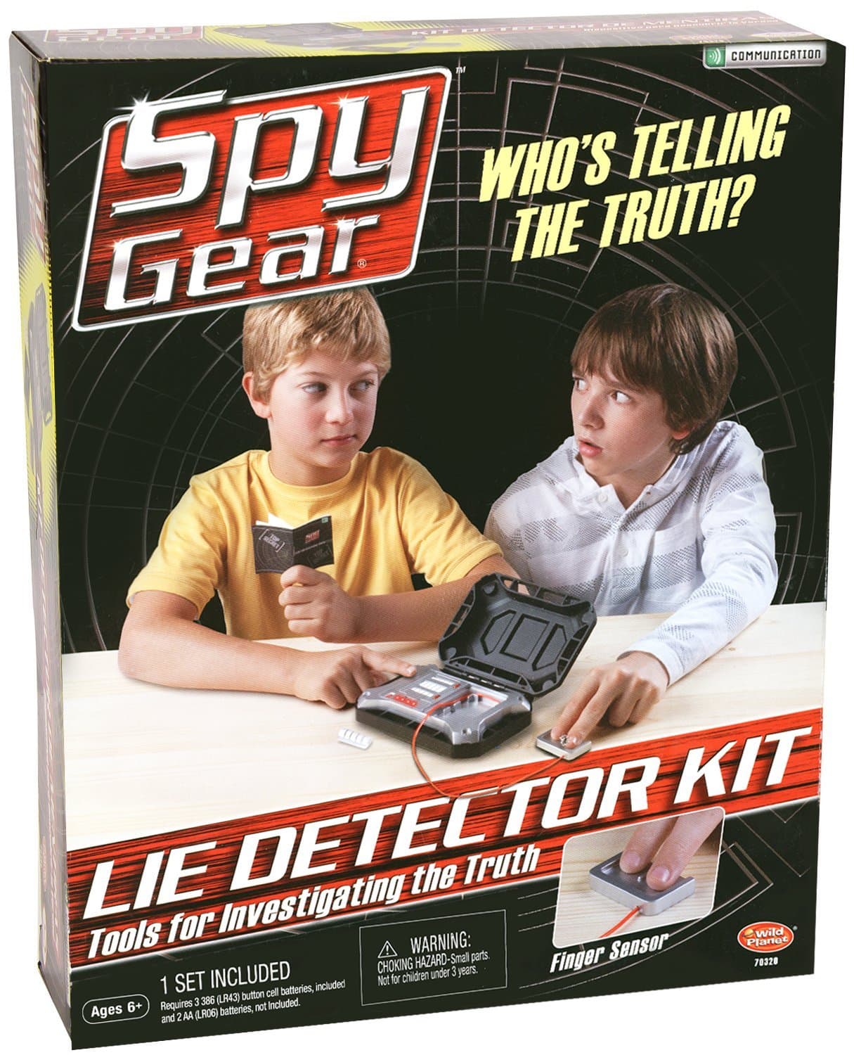 Spy Gear Lie Detector Kit