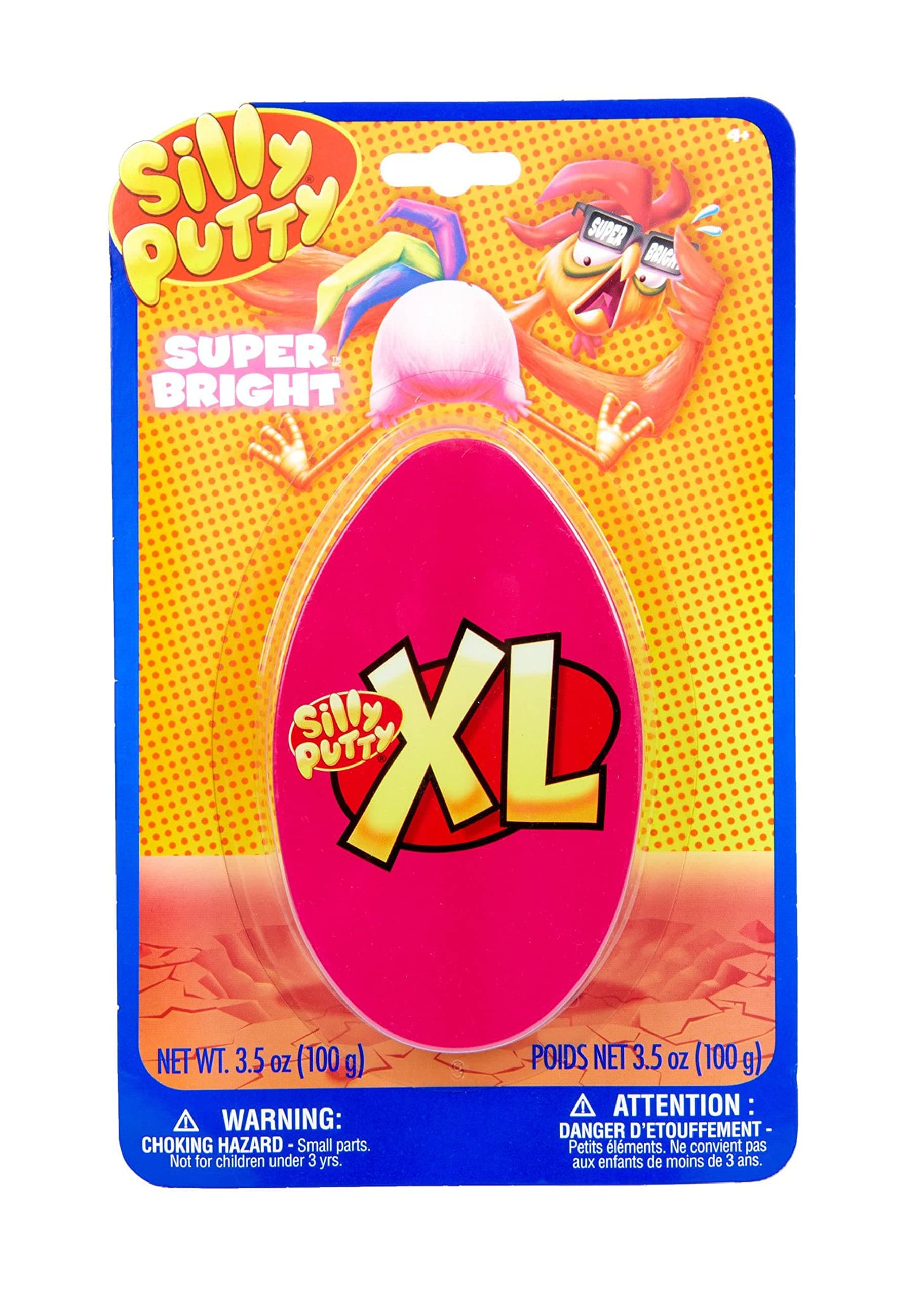 Crayola XL Silly Putty Super Bright, Neon Colors, Fidget Toys, 1ct, Gift for Kids