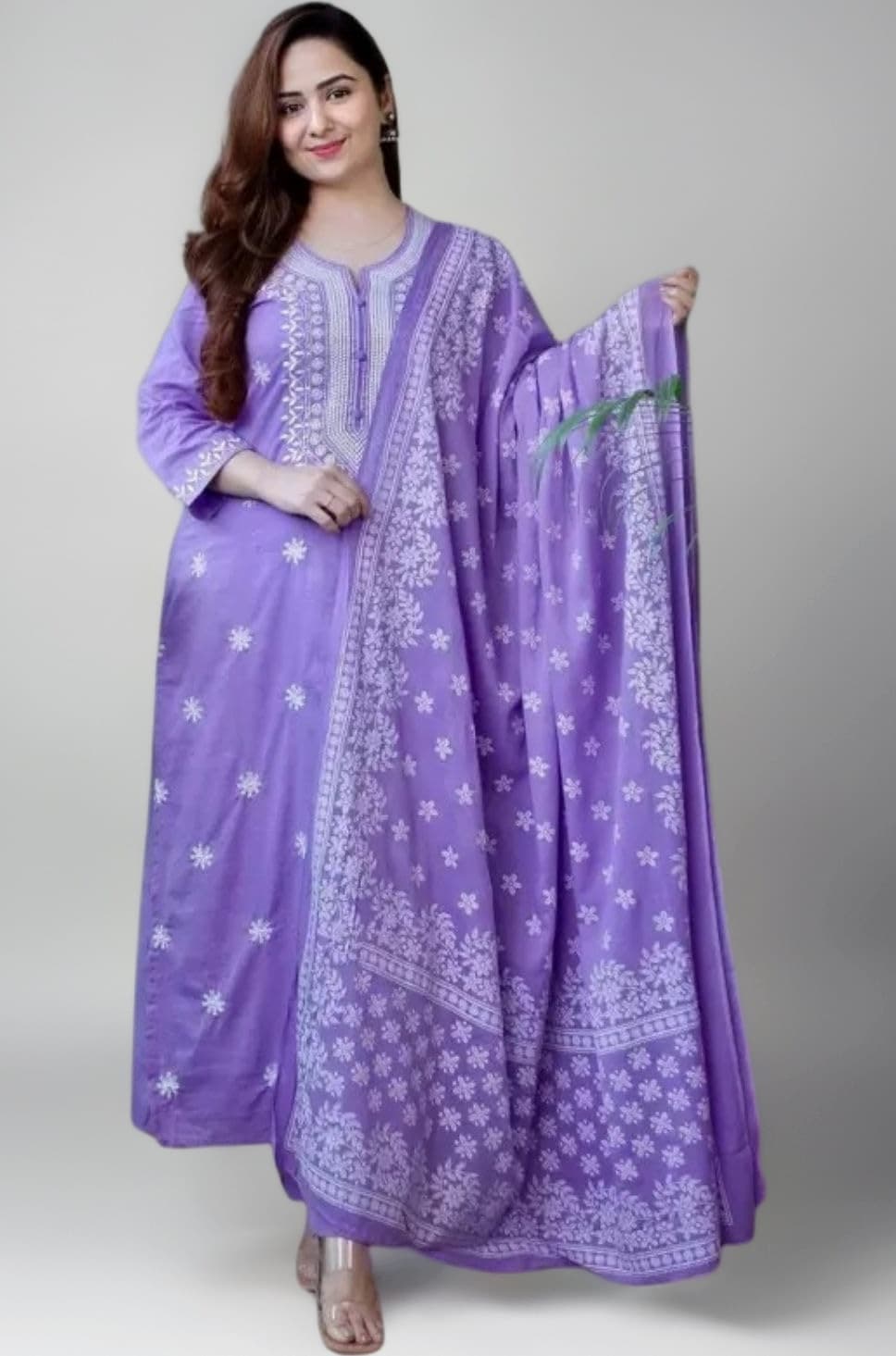 ZANETA Women's Stylish Rayon Printed Kurta and Pant Set with Dupatta|Ethnic Wear|3/4 Sleeve|Traditional Suit for Ladies