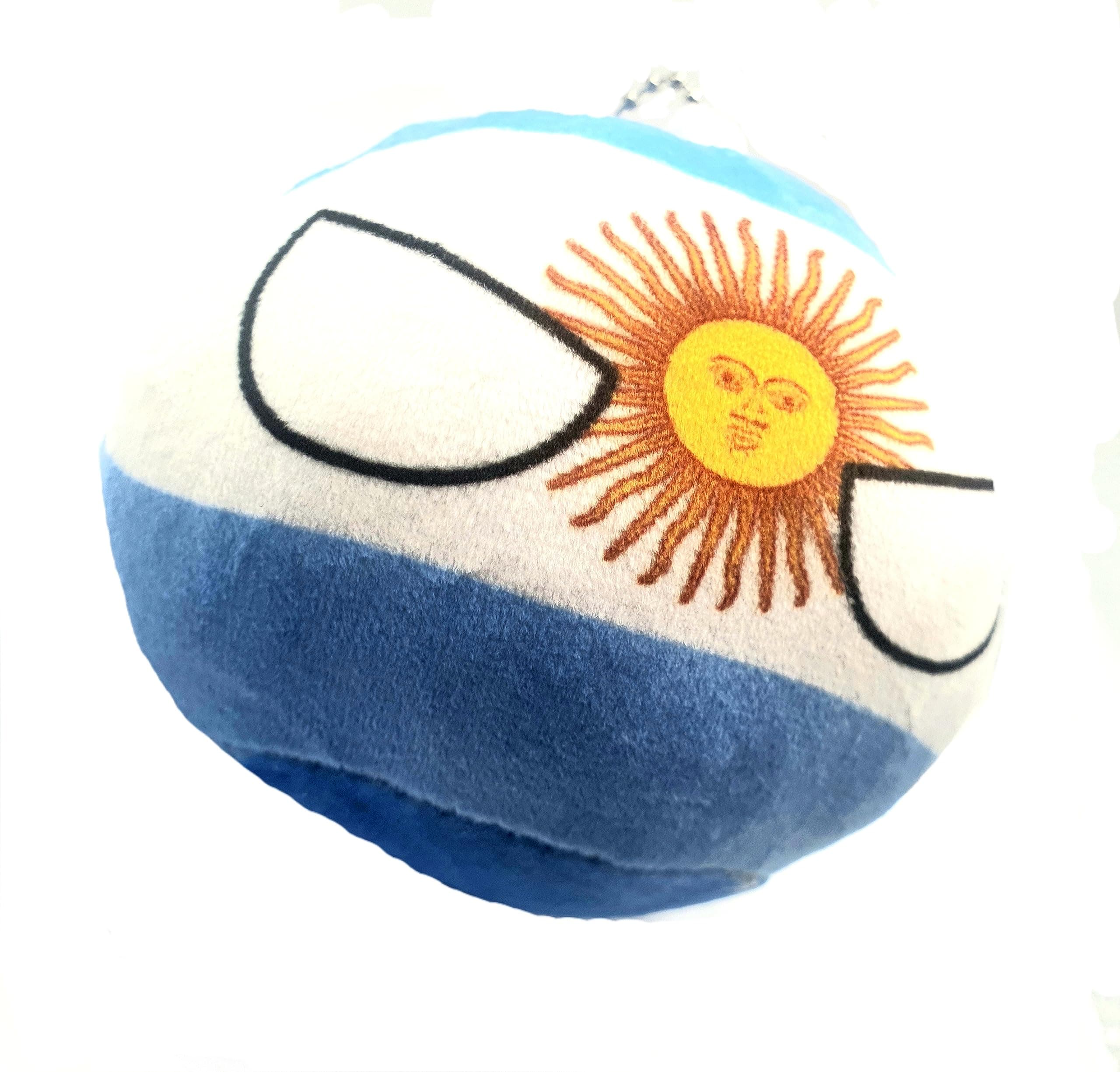10cm Countryballs Country Ball Cute Argentina Argentine Flag South America Cuddly Meme Ball Toy Gift