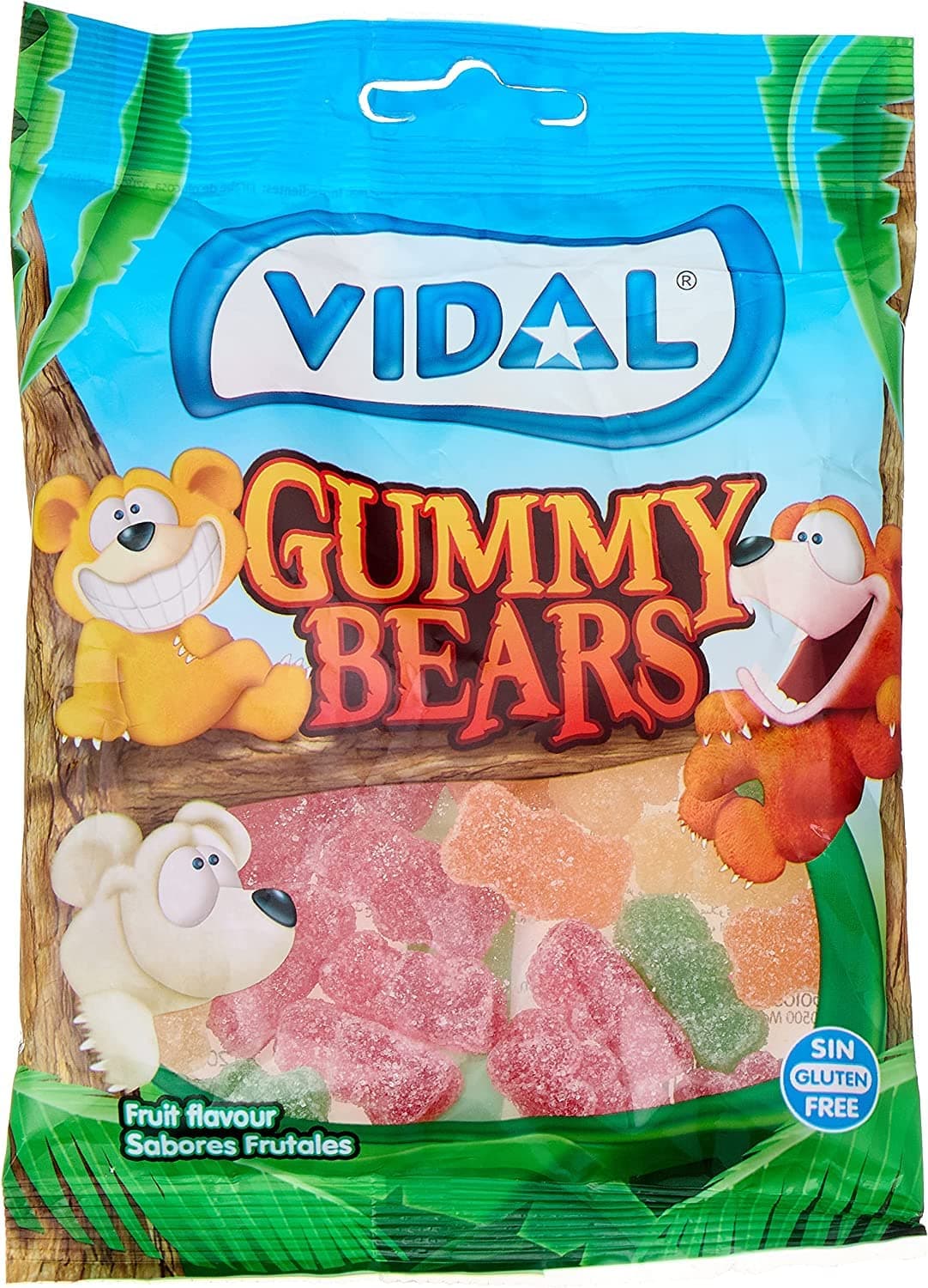 Vidal Gummy Bears | Premium Jelly candy | Imported Jelly bear Candy, Net Weight 100g (Pack of 1)