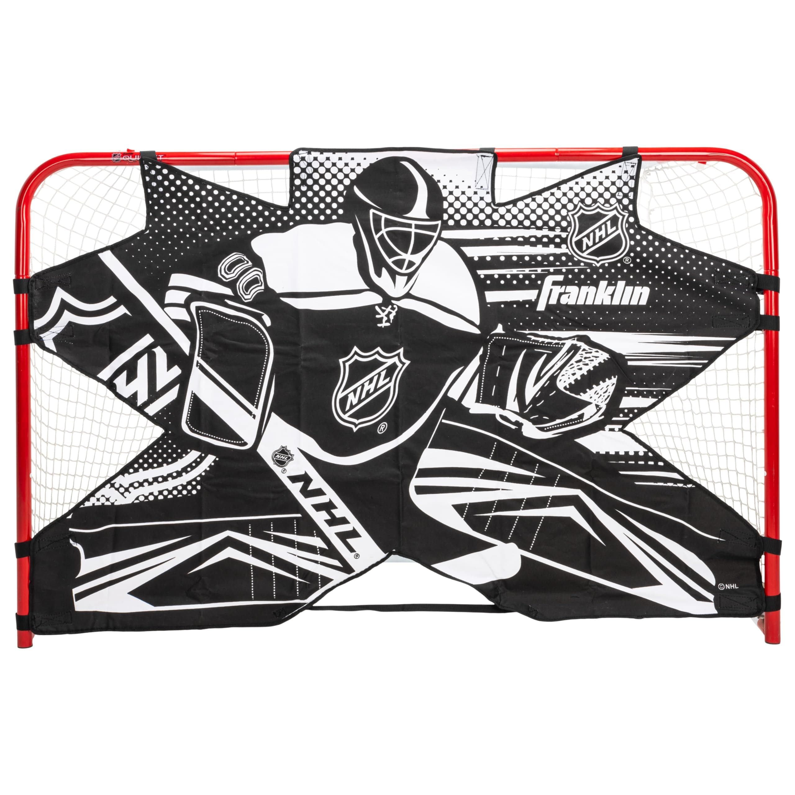 Franklin Sports NHL Hockey Goalie Shooting Target - Hockey Goal Practice - Street Hockey Net
