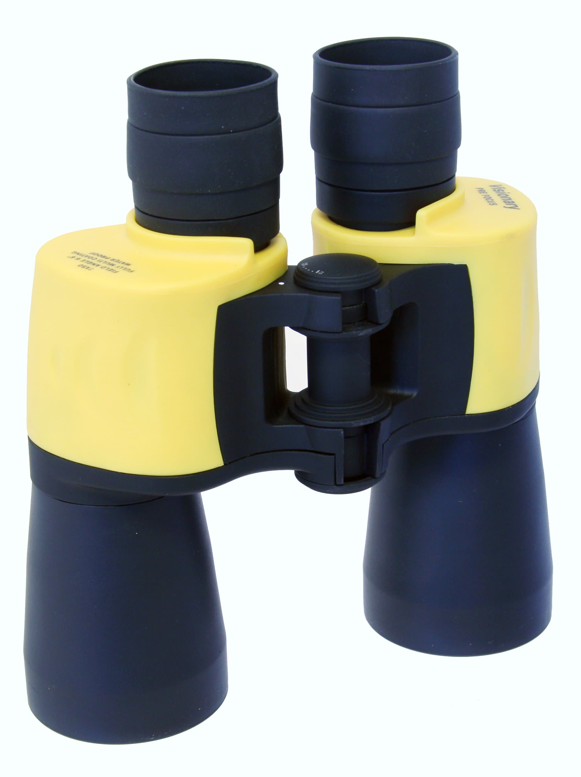 YELLOW 7x50 Marine Focus Free Waterproof Binoculars