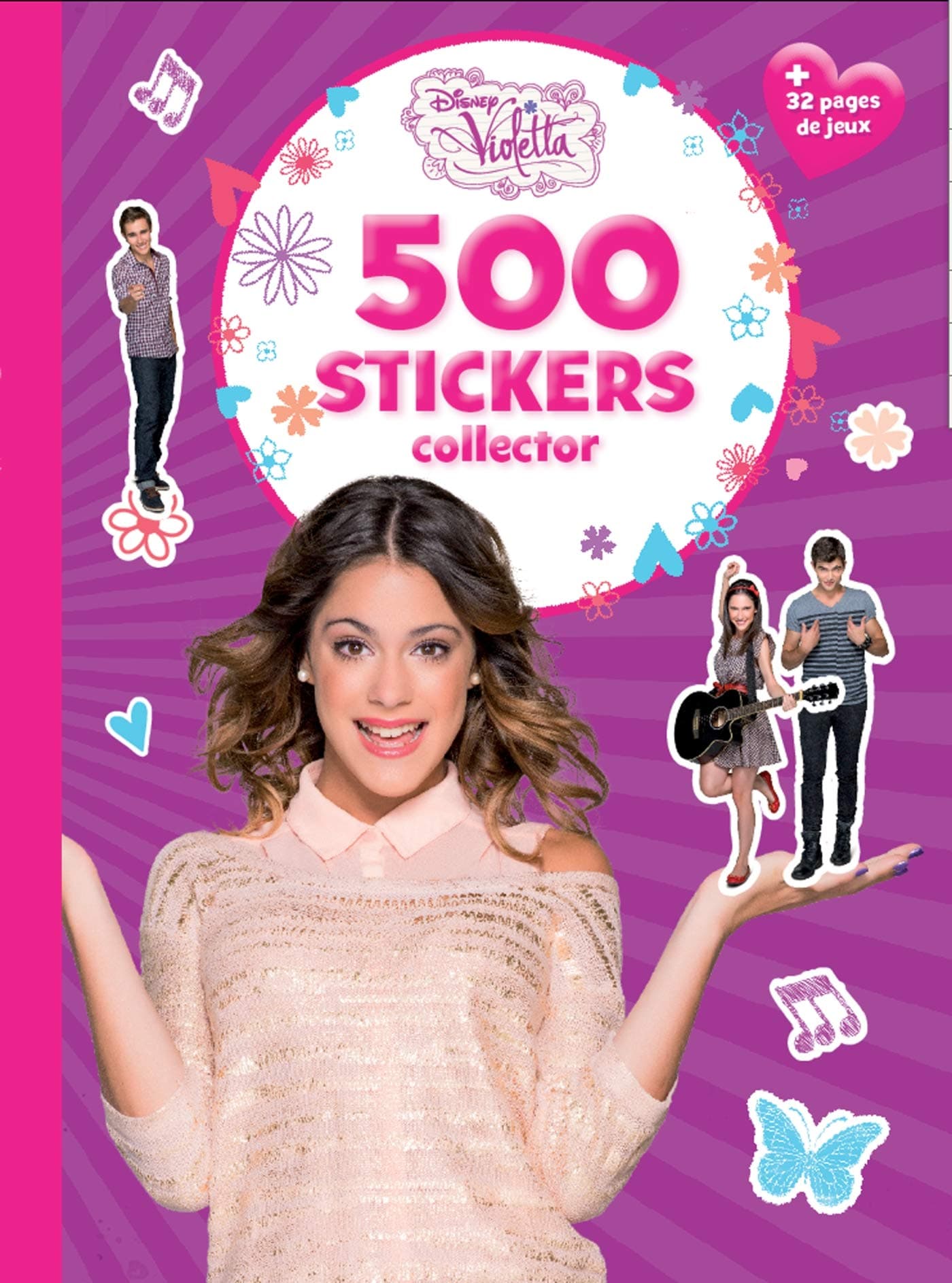 Violetta, 500 stickers collector Paperback – 4 Jun. 2014