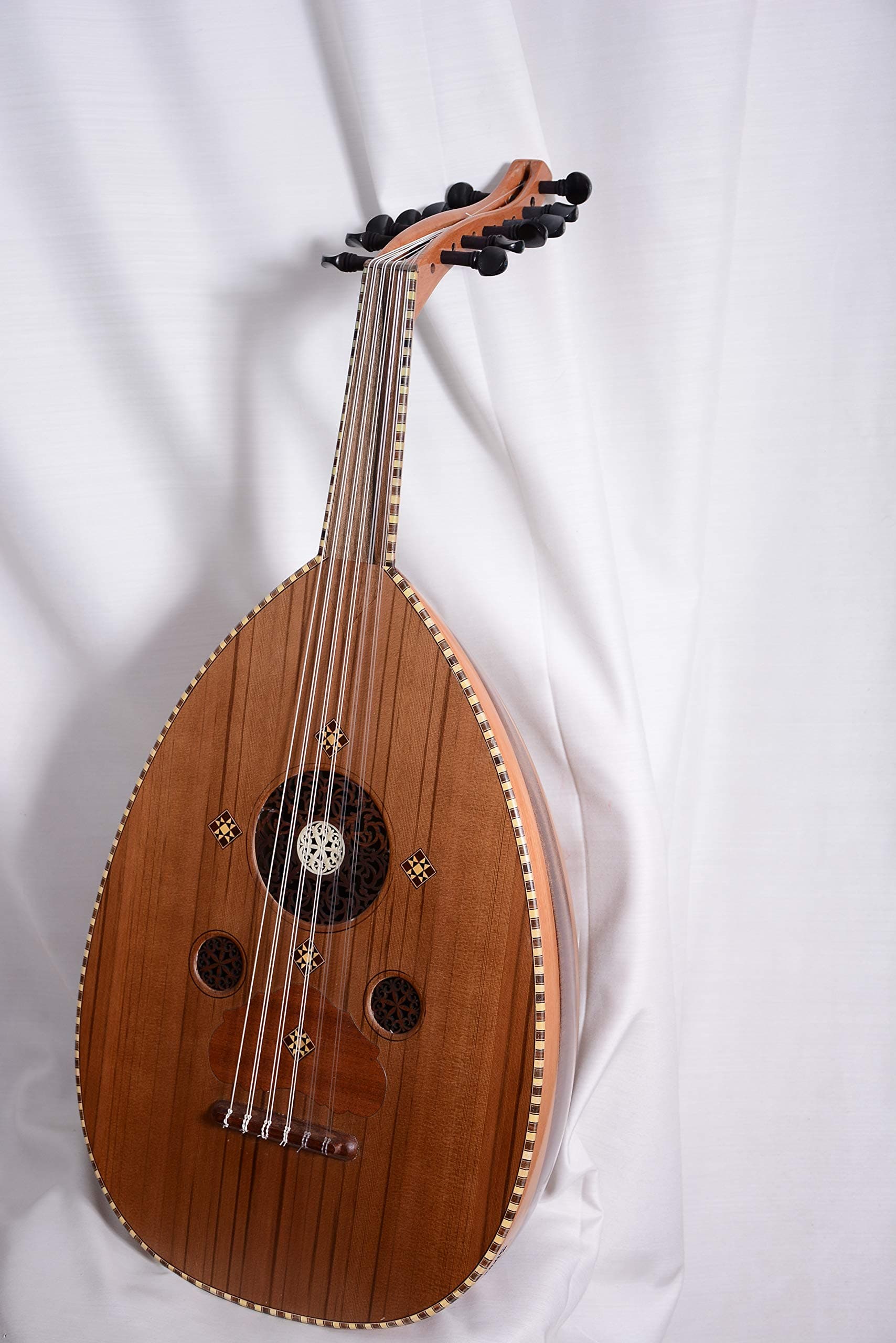 Syrian OUD Made By Zeryab (Nahat Style) - FOLK FRETLESS GUITAR ARABIC OUD