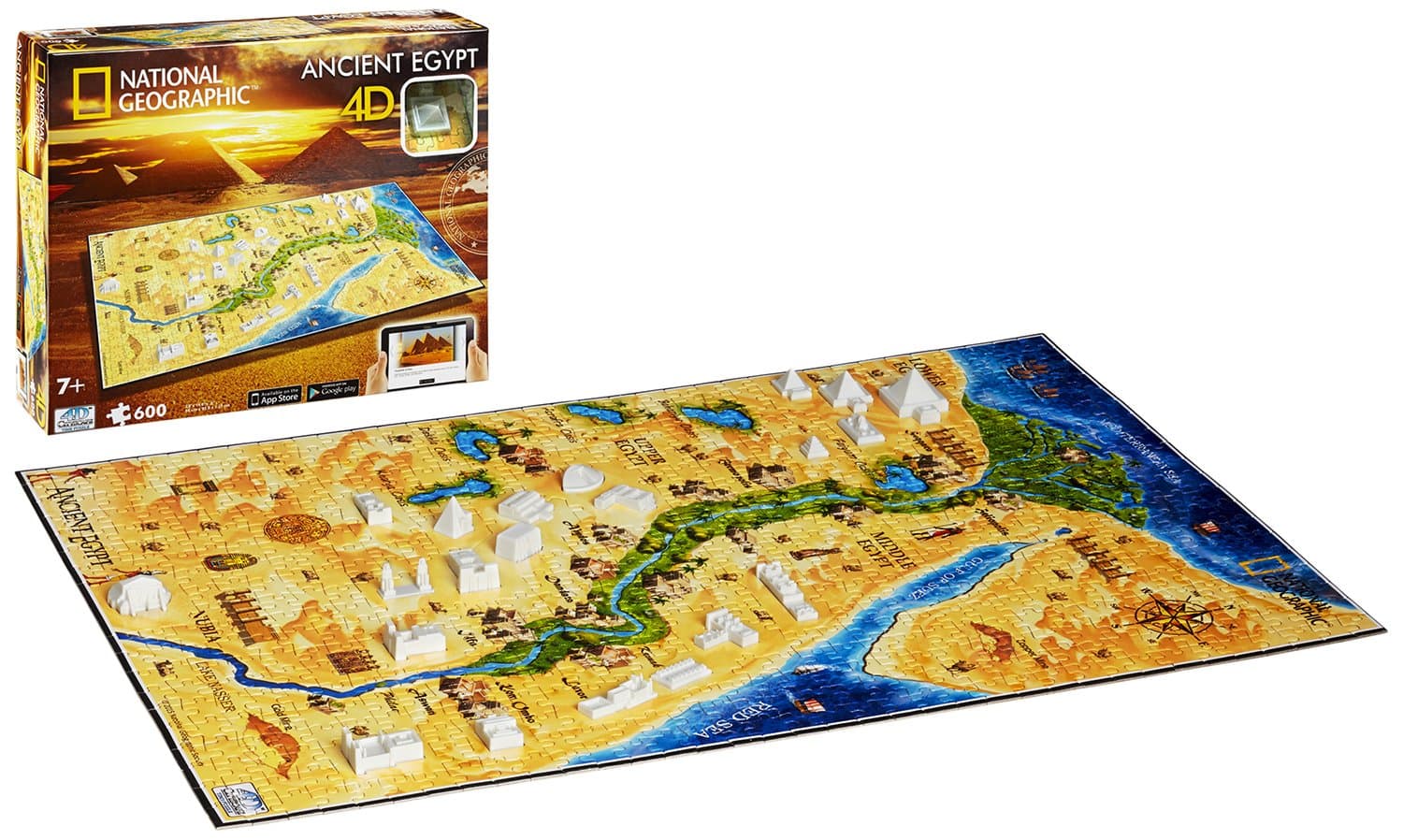 4D Cityscape Time Puzzle National Geographic Ancient Egypt Puzzle