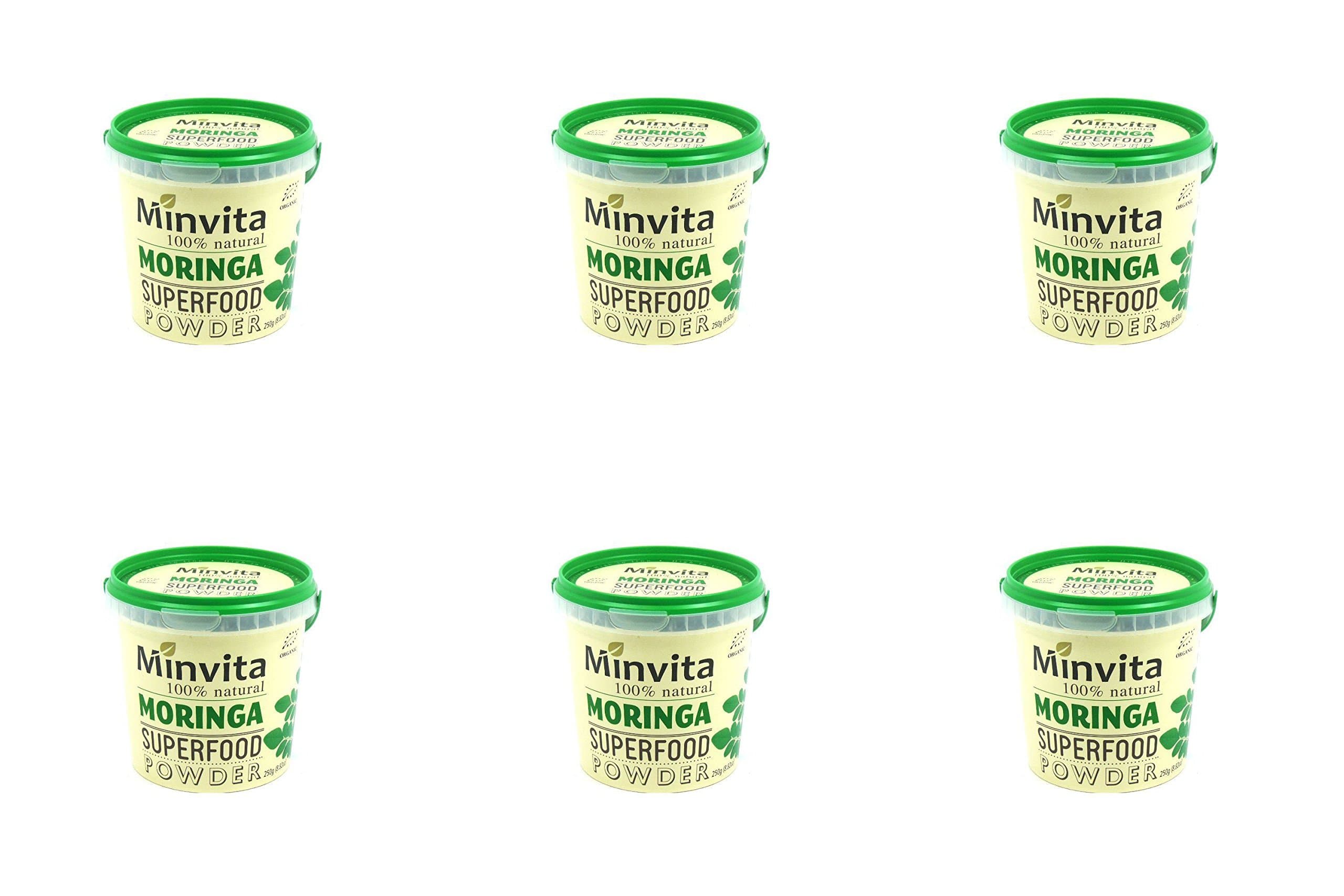 (6 Pack) - Minvita Moringa Superfoods Nibs| 250 g |6 Pack - Super Saver - Save Money