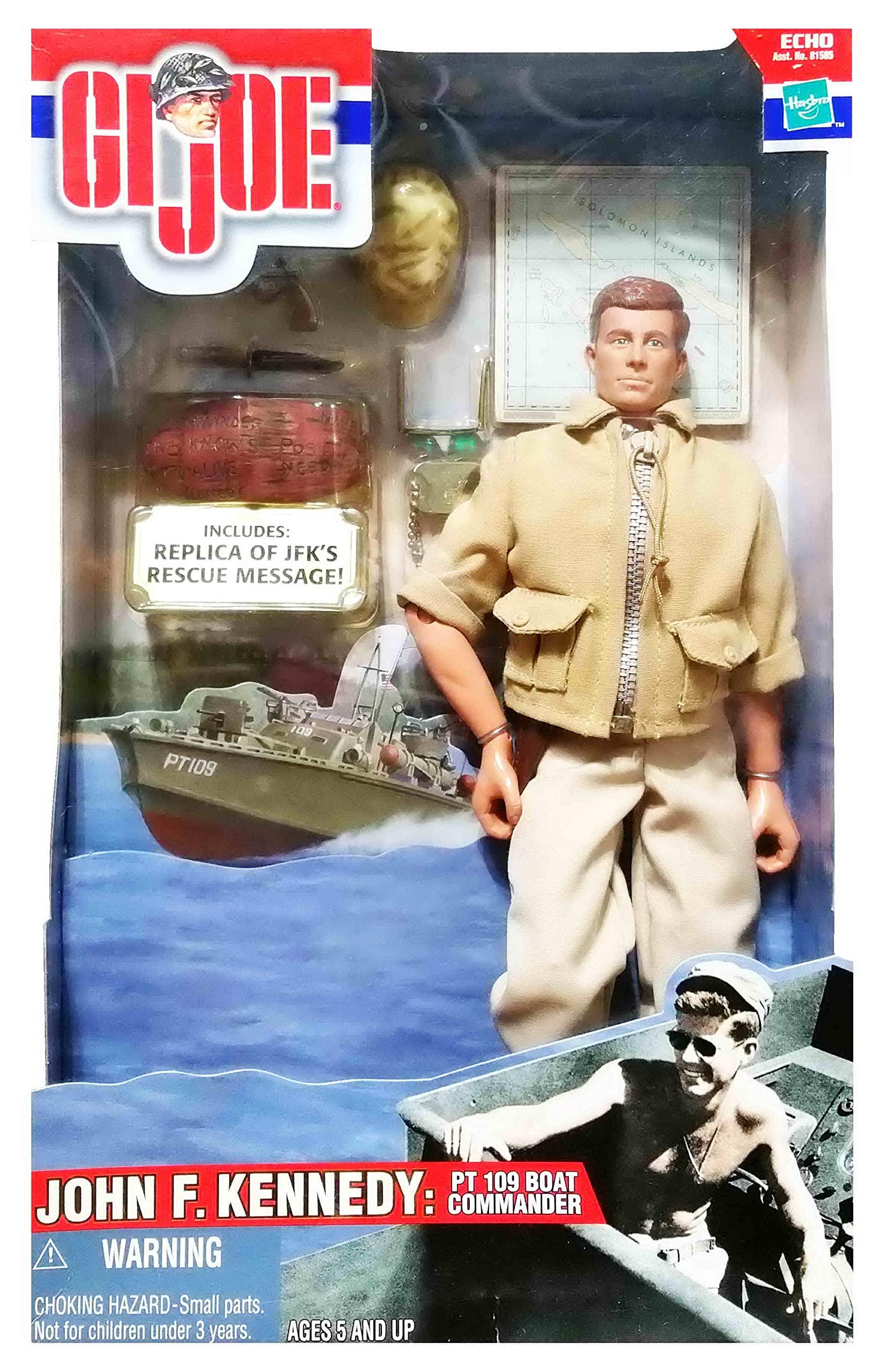 John F. Kennedy PT Boat Commander 12 Inch Action Figure