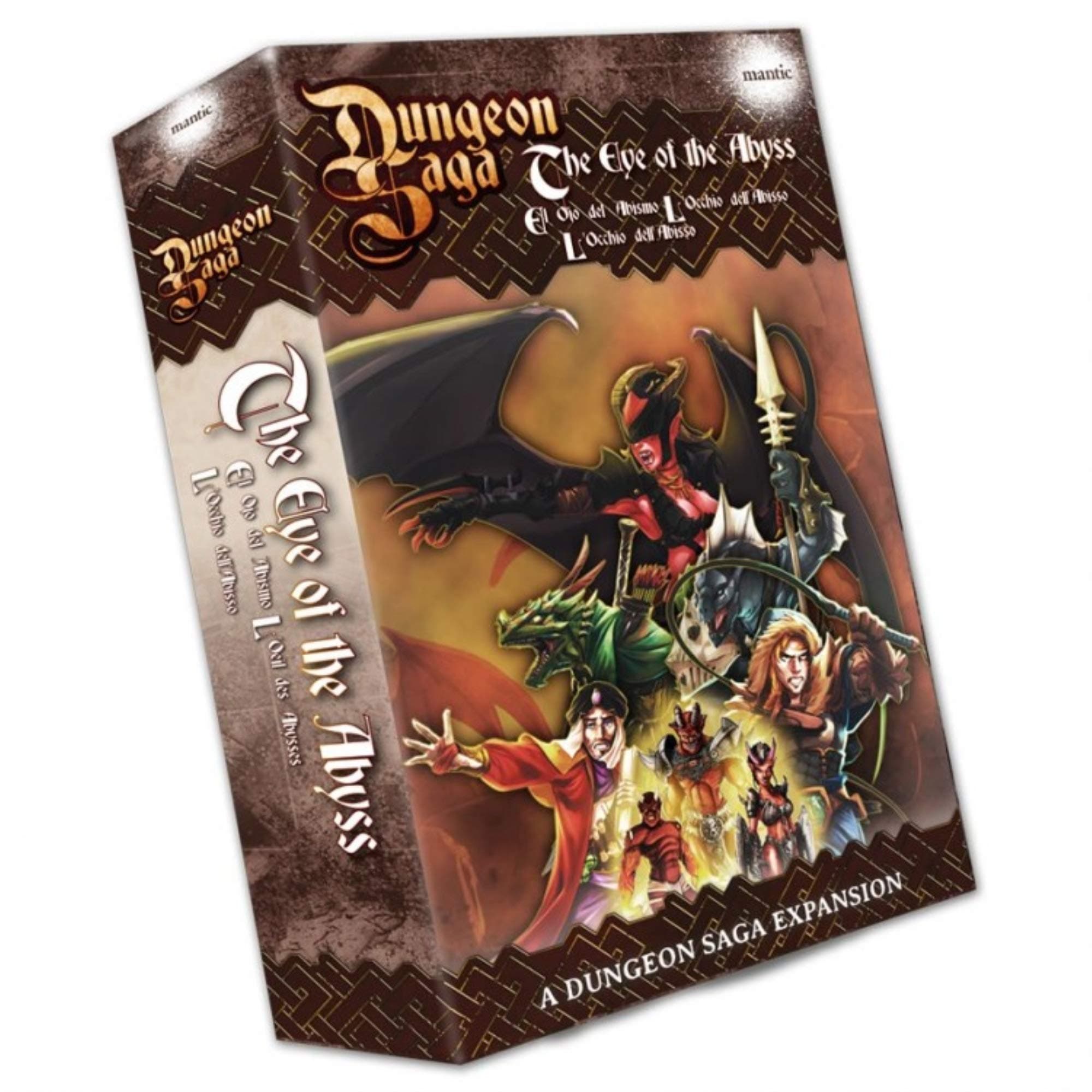 Dungeon Saga – The Eye of the Abyss Expansion – Edition (English), 78589