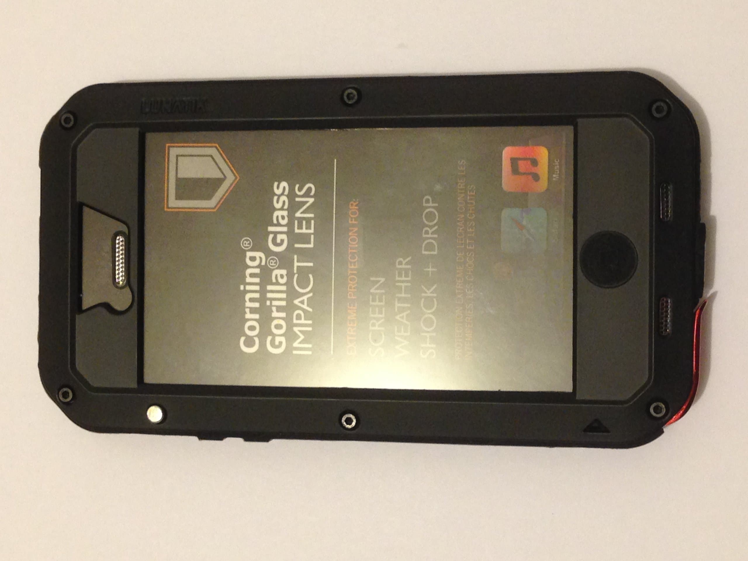 Lunatik (Generic) Taktik Case with Gorilla Glass for Iphone 5/5s (Specify Color)