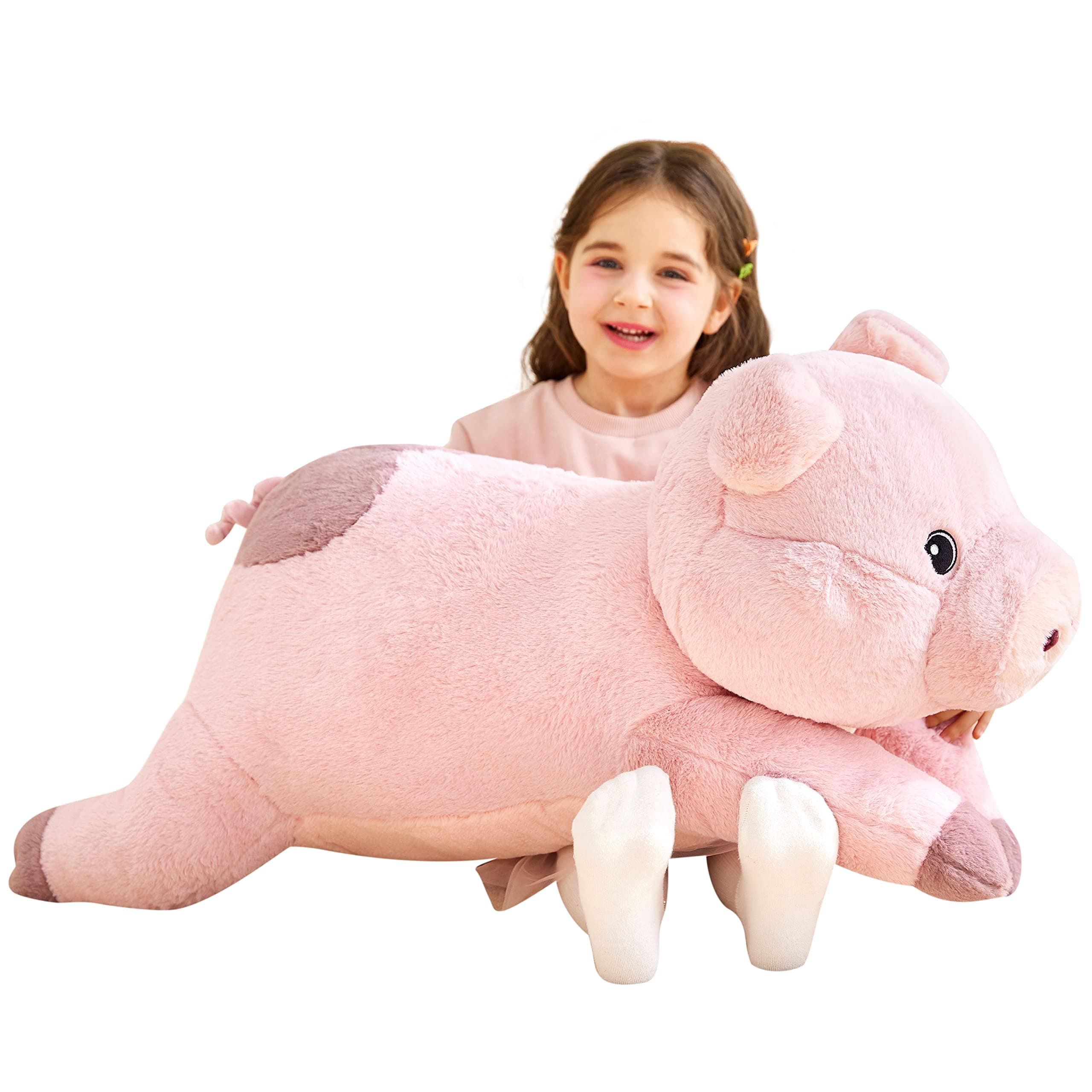 Giant Pig Stuffed Animal Plush Toy,30 Inches Large Toys Gifts for Kids Girls Boys Girlfriend Children