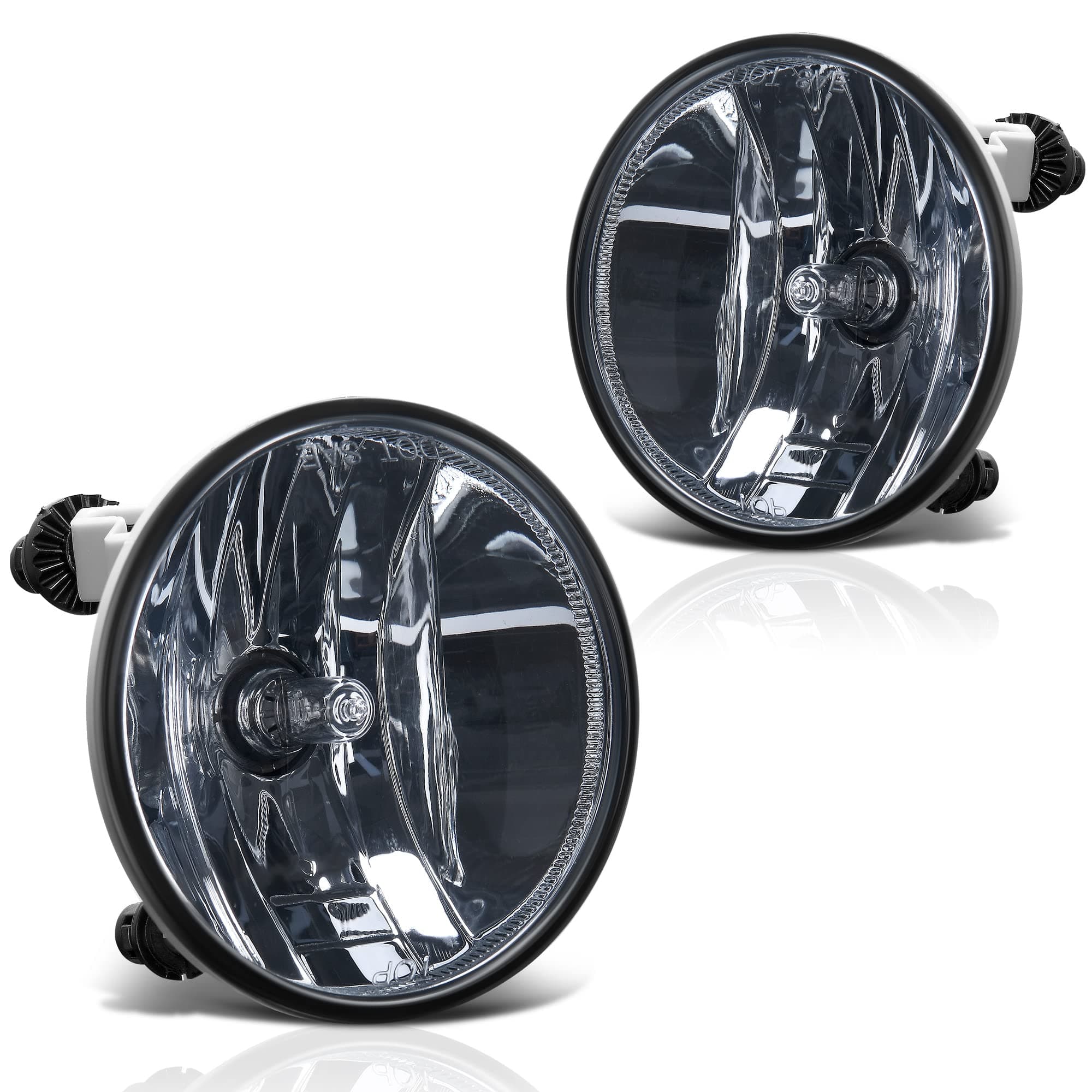 AUTOSAVER88 Fog Lights Compatible with 2014 2015 2016 GMC Sierra 2007-2010 Ford Escape/Hybrid 07-14 Chevy Suburban Tahoe 2007-2013 Avalanche 2010-2013 Camaro 07-14 GMC Yukon Ford Mustang Fog Light