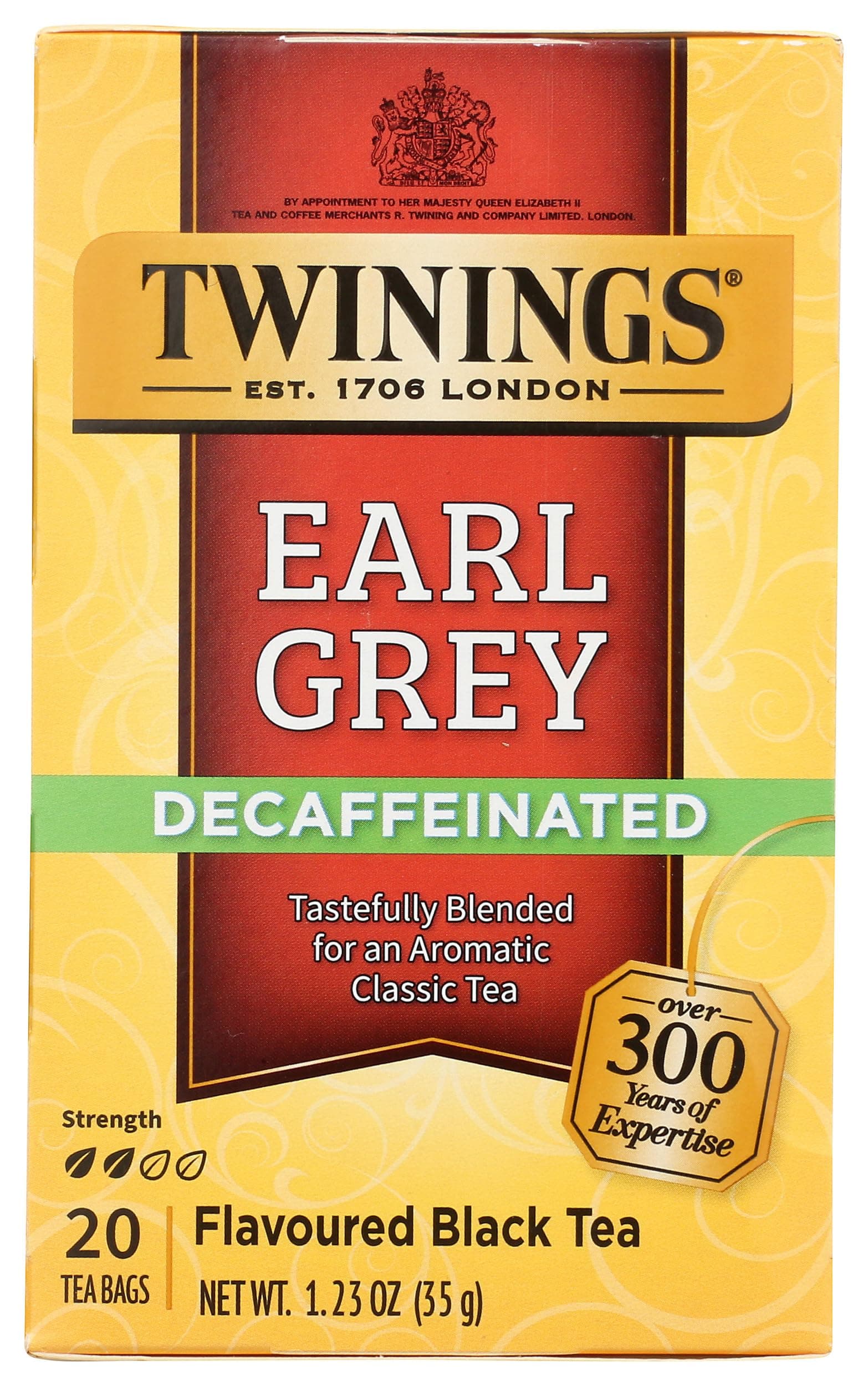Earl Grey Decaf Tea, 20 Count
