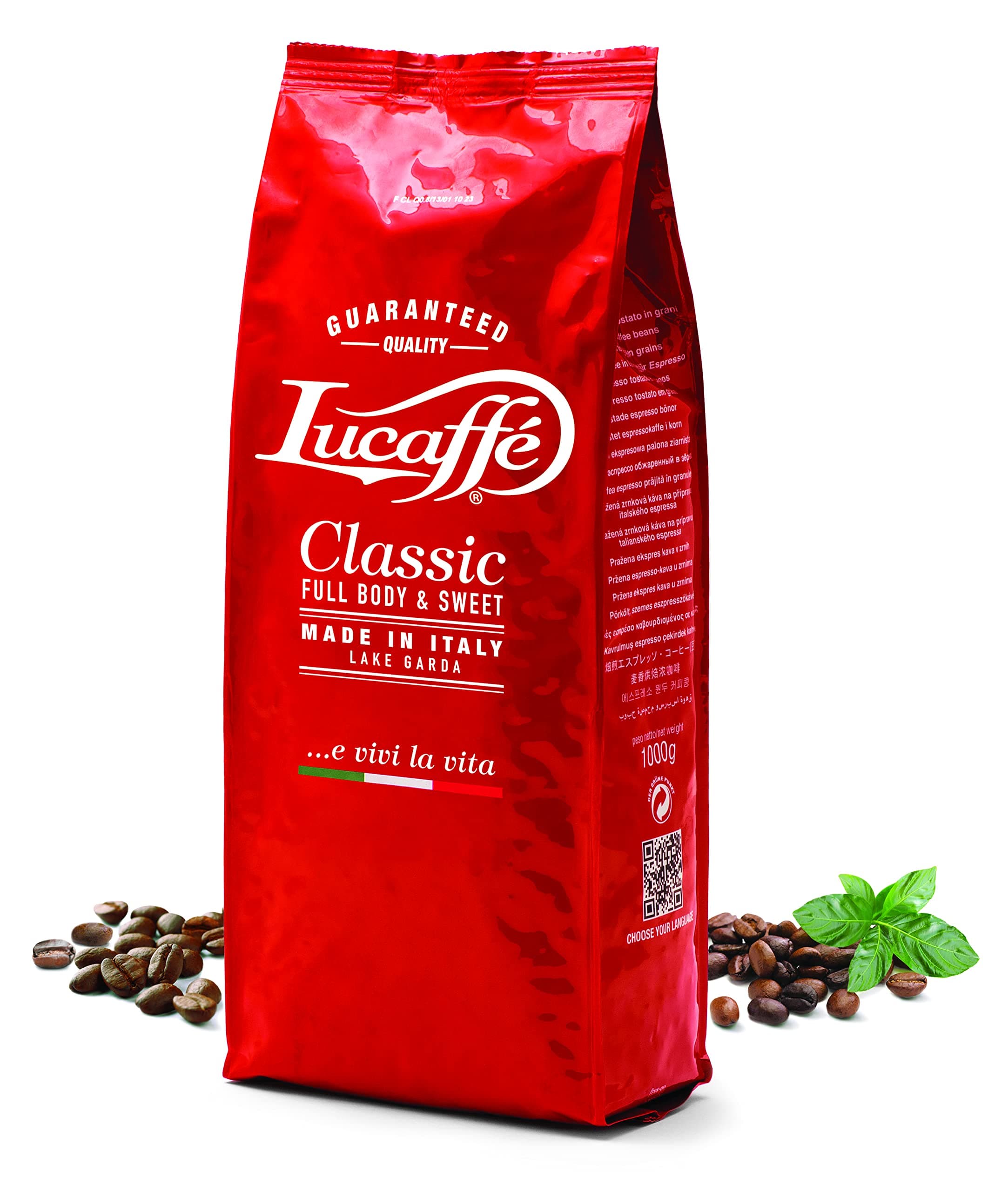Lucaffé Lucaffe Classic Italian Espresso Coffee 35.2 Oz (2.2 Lbs)