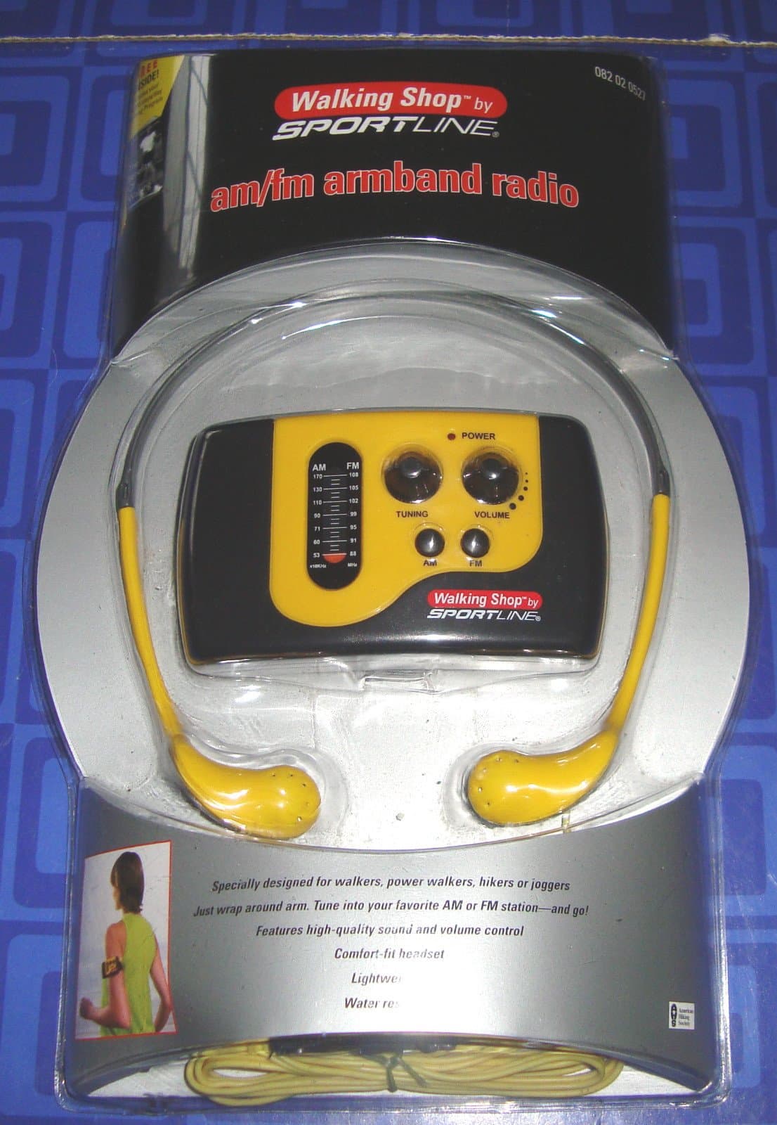 Sportline Walking Shop AM/FM Armband Radio