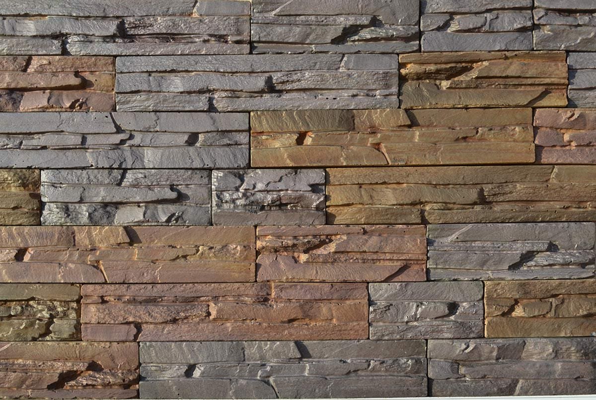 DIY Set 6 ABS Plastic Molds Concrete Plaster Wall Stone Tiles Cladding Tiles Concrete Mould W06