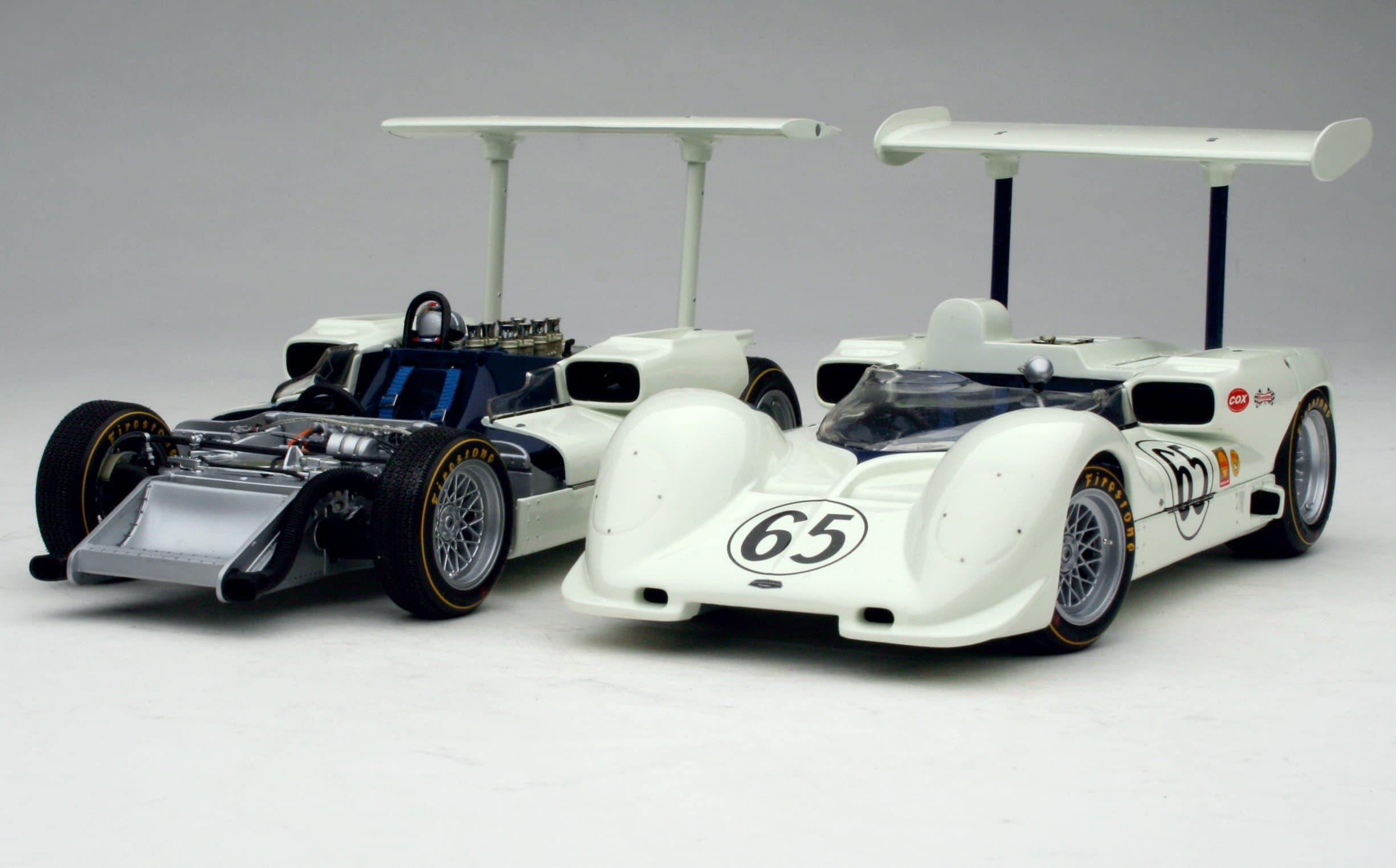 Exoto 18162XS CHAPARRAL 2E LAGUNA SECA n.65 1/18 Auto 1/18