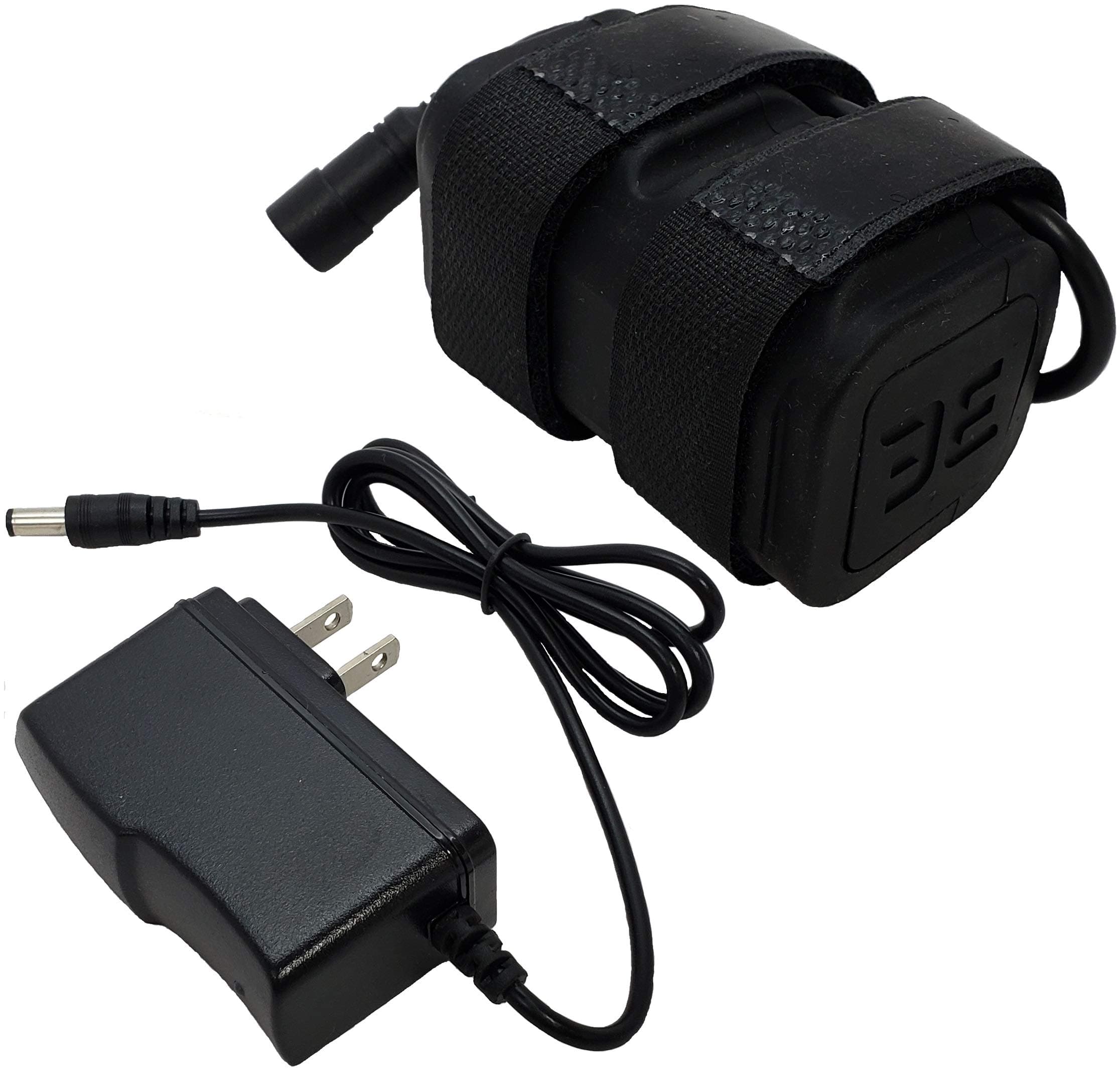 Bright Eyes The Best Bike Light Battery - Now Higher Capacity - Works with CREE T6 LED 1200lm Bike Lights - 8.4v