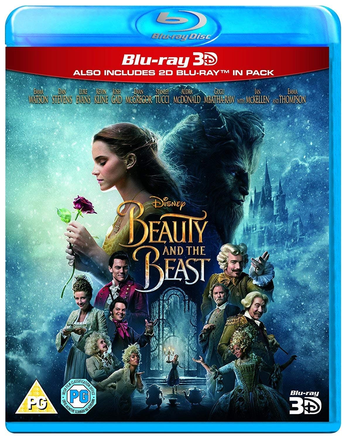 Beauty and The Beast [Blu-ray 3D + 2D] [Region Free]