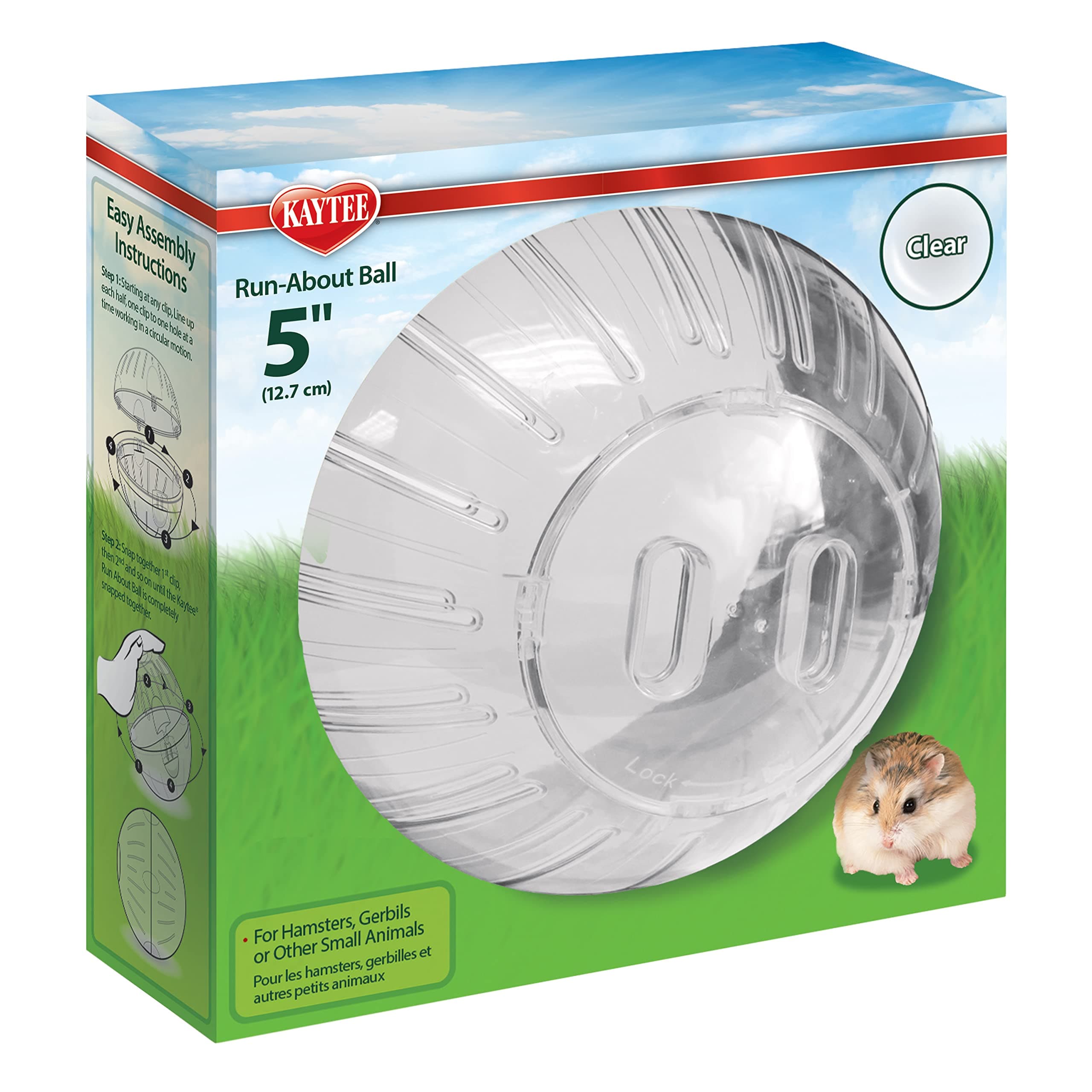 BEEZTEES Hamster Ball Premium, Transparent