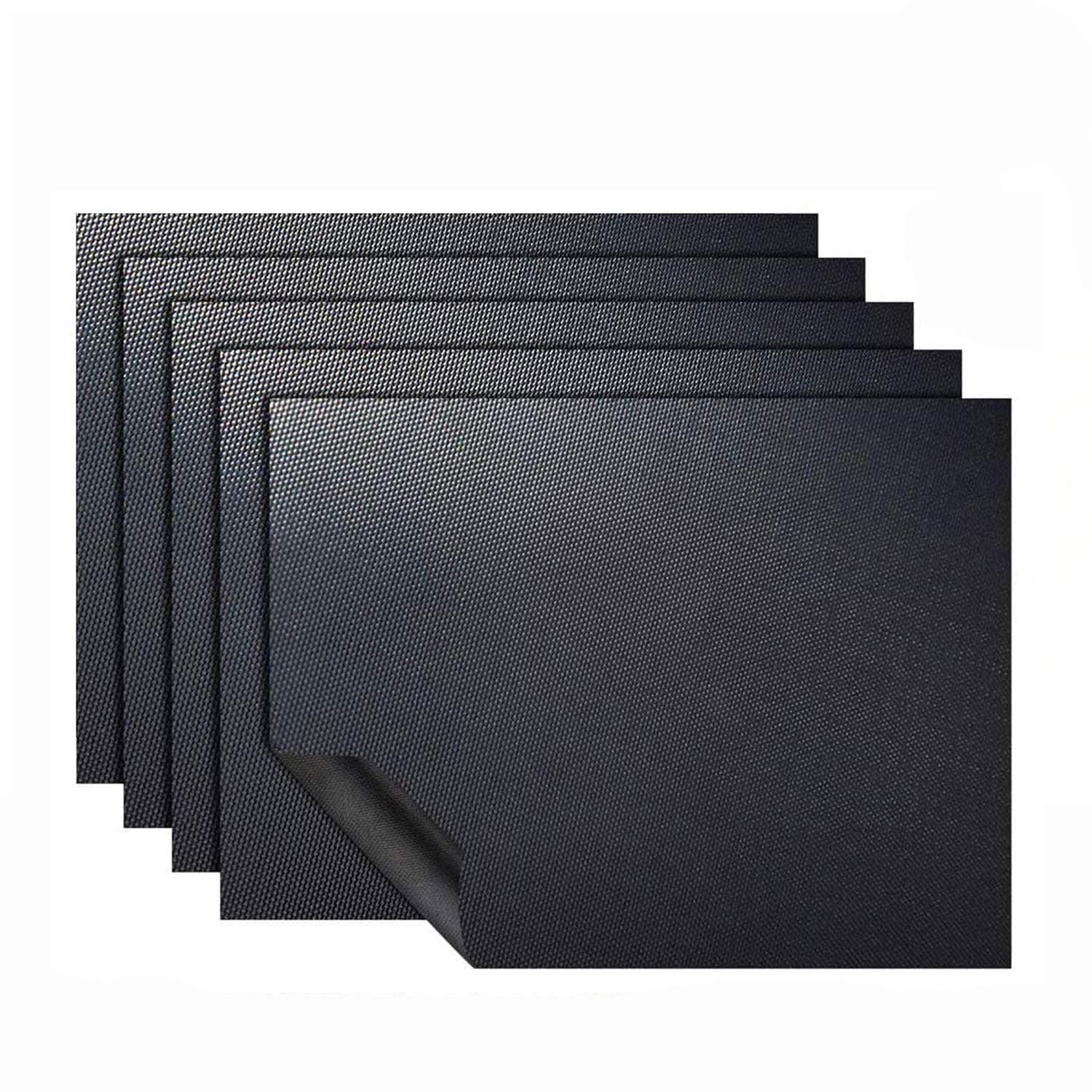 Electrohome BBQ Grill Mat Set of 5, Non Stick Oven Liner & Baking Mats, Reusable Barbecue Cooking Sheets for Charcoal, Gas & Electric Grill, Heat Resistant, Non-Toxic & Easy To Clean