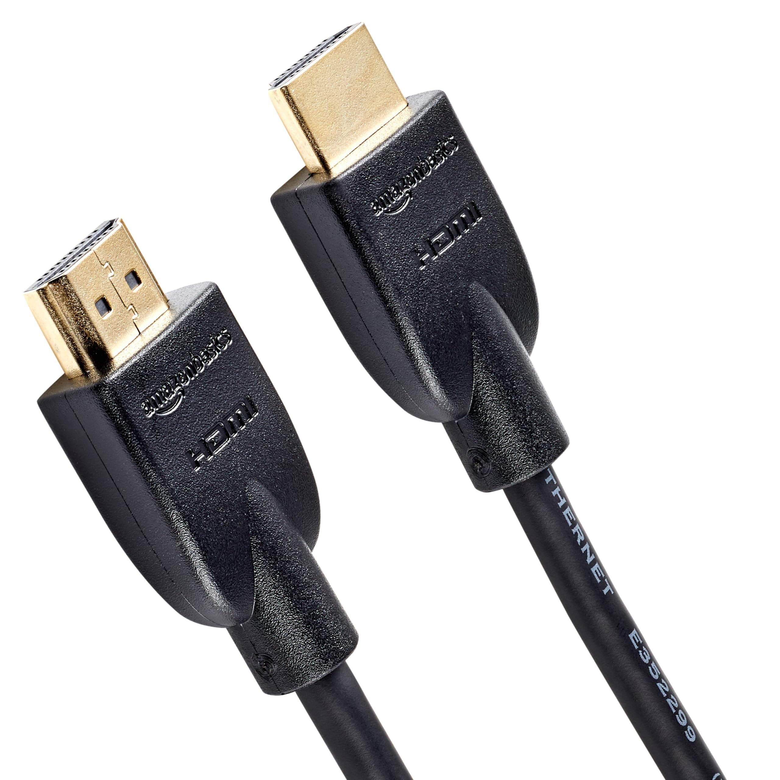 HDMI Cable, 15 ft, 4K@60Hz, High-Speed 4K HDMI 2.0 Cord, 18Gbps, 2160p, 48 bit, Ethernet, Compatible with TV/PS5/Xbox/Roku, Black