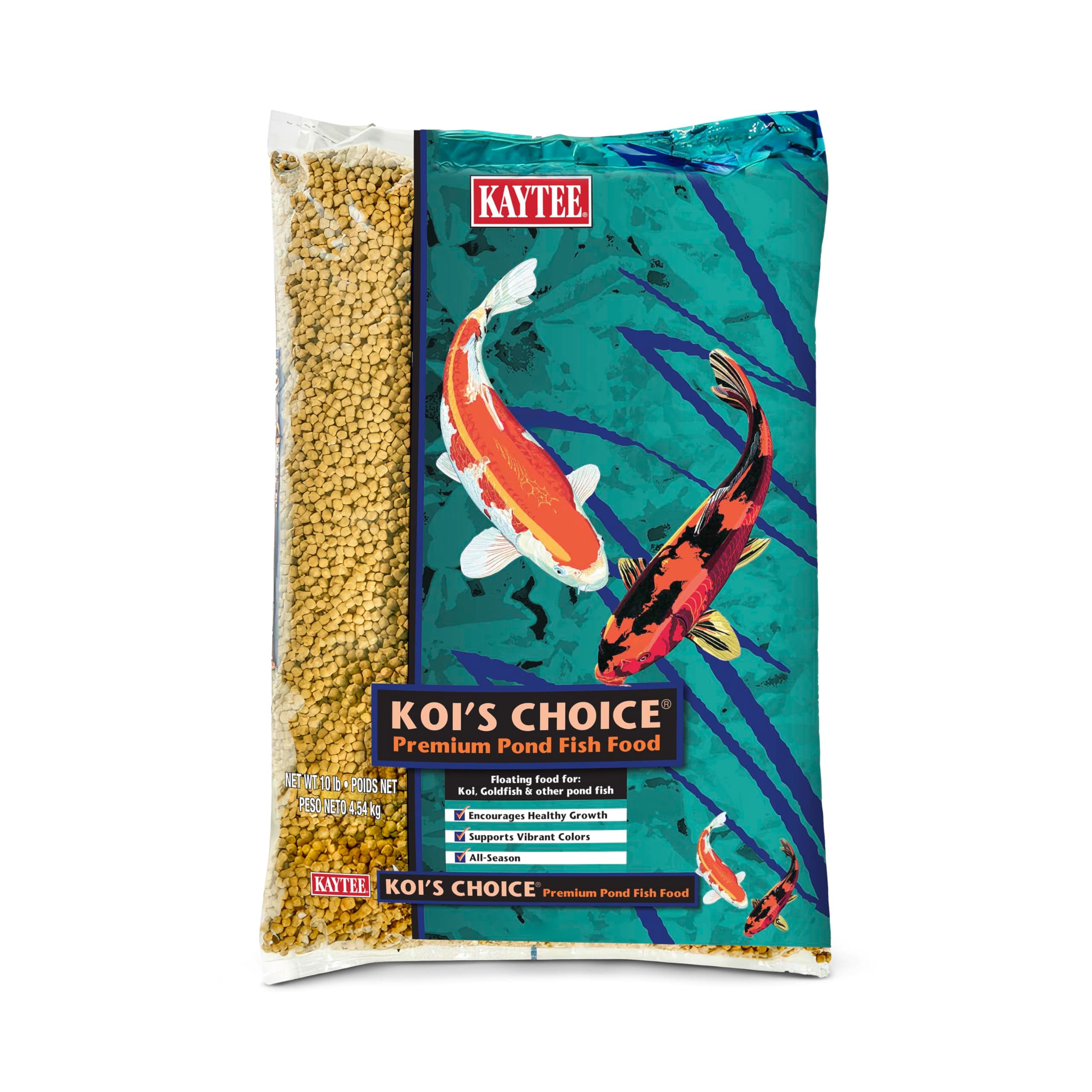 Kaytee Koi's Choice Premium Fish Food, 10-lb bag