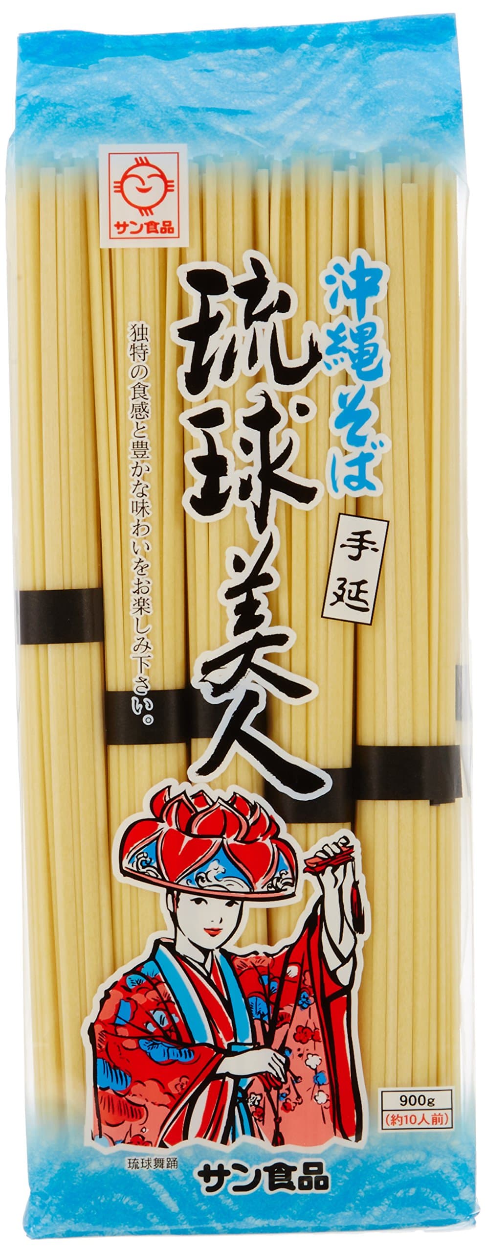 San food Okinawa Soba Noodles ? Ryukyu beauty 900g