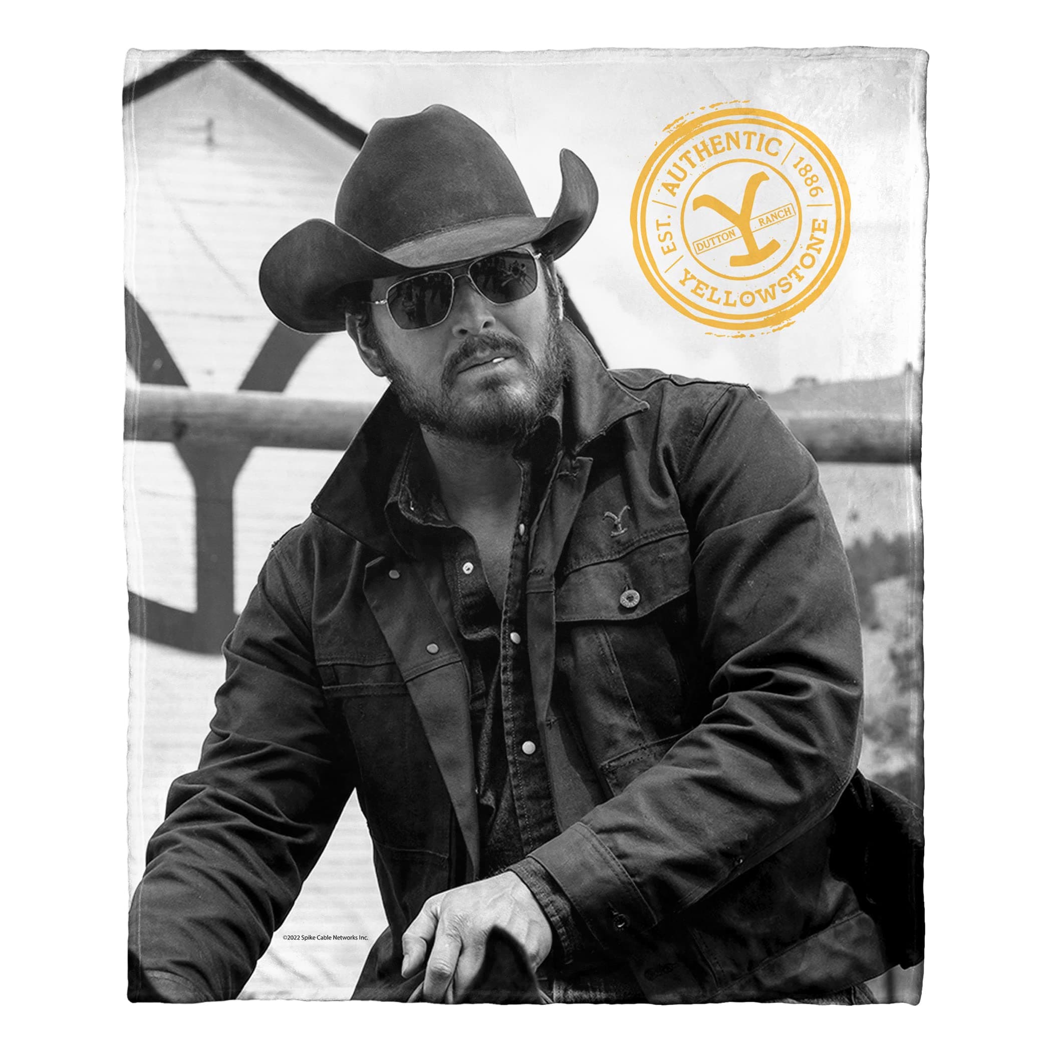 NorthwestYellowstone Silk Touch Throw Blanket, 50" x 60", Ranch Hand