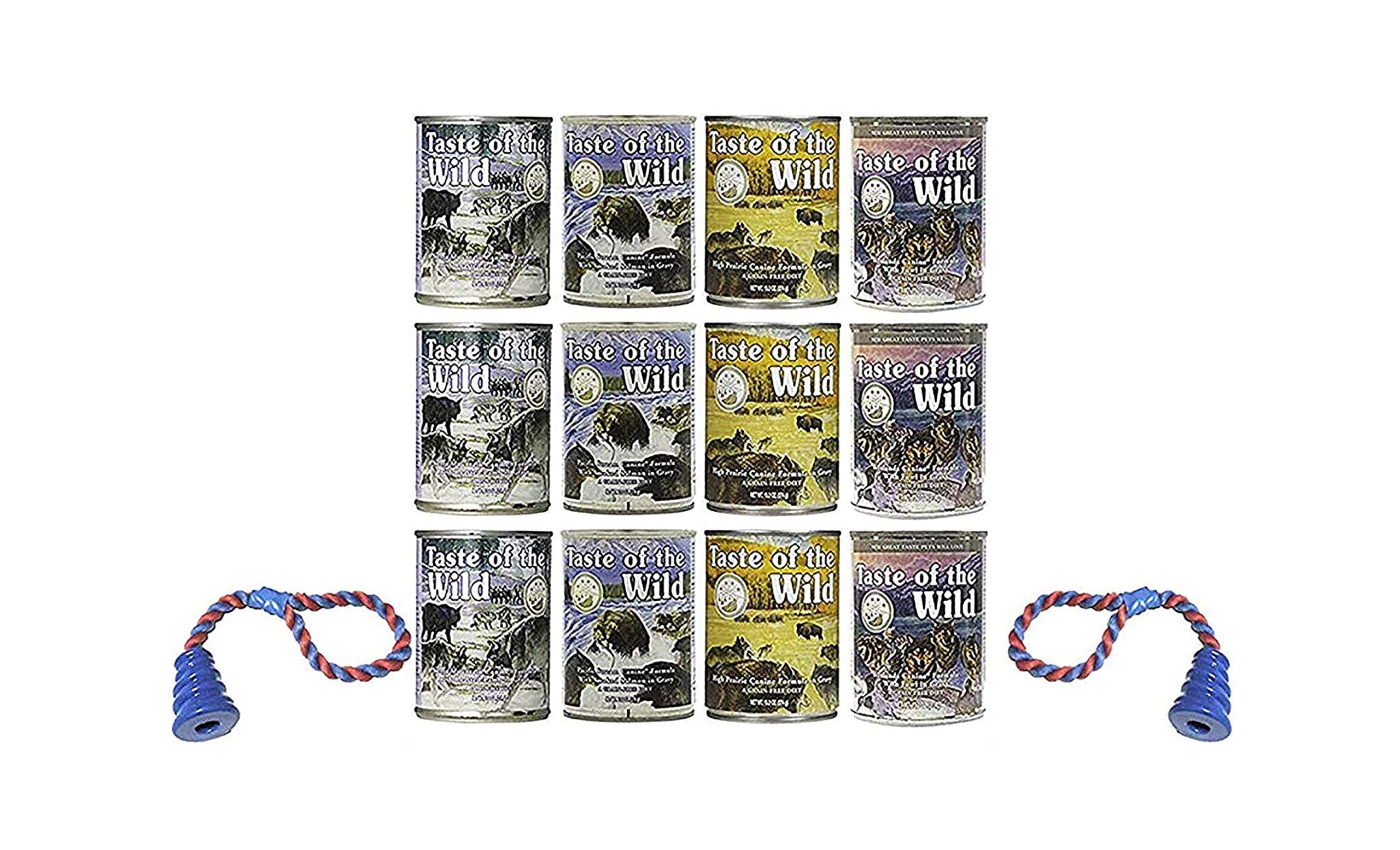Taste of The Wild Dog-Food Canned Variety Pack